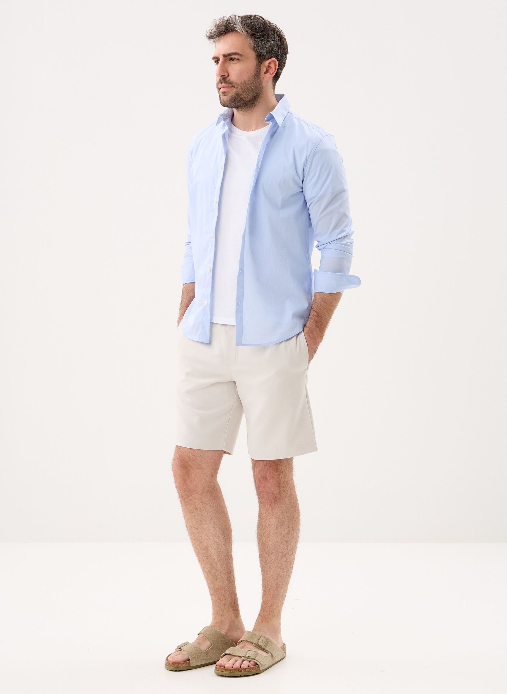 Shorts Smith shorts 10929 herren weiß Samsoe Samsoe Shorts Smith shorts 10929 herren weiß Moonstruck