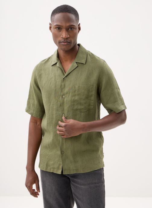 Samsoe Samsoe Chemises Oscar AP shirt 14329 homme vert