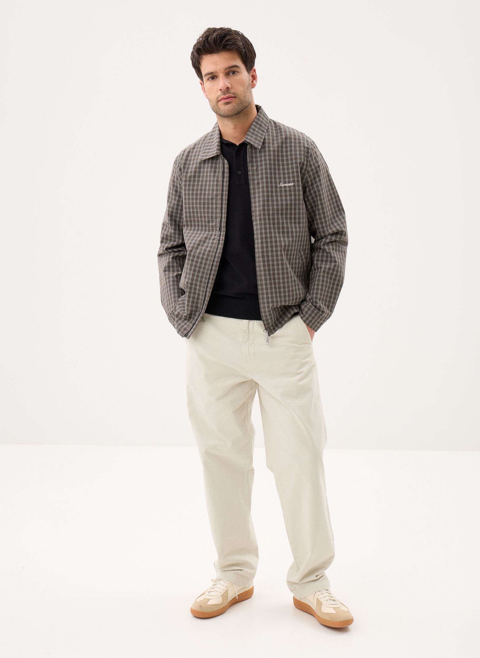 Vestes Sabeck jacket 15911 homme vert Samsoe Samsoe Vestes Sabeck jacket 15911 homme vert Black Olive Ch.