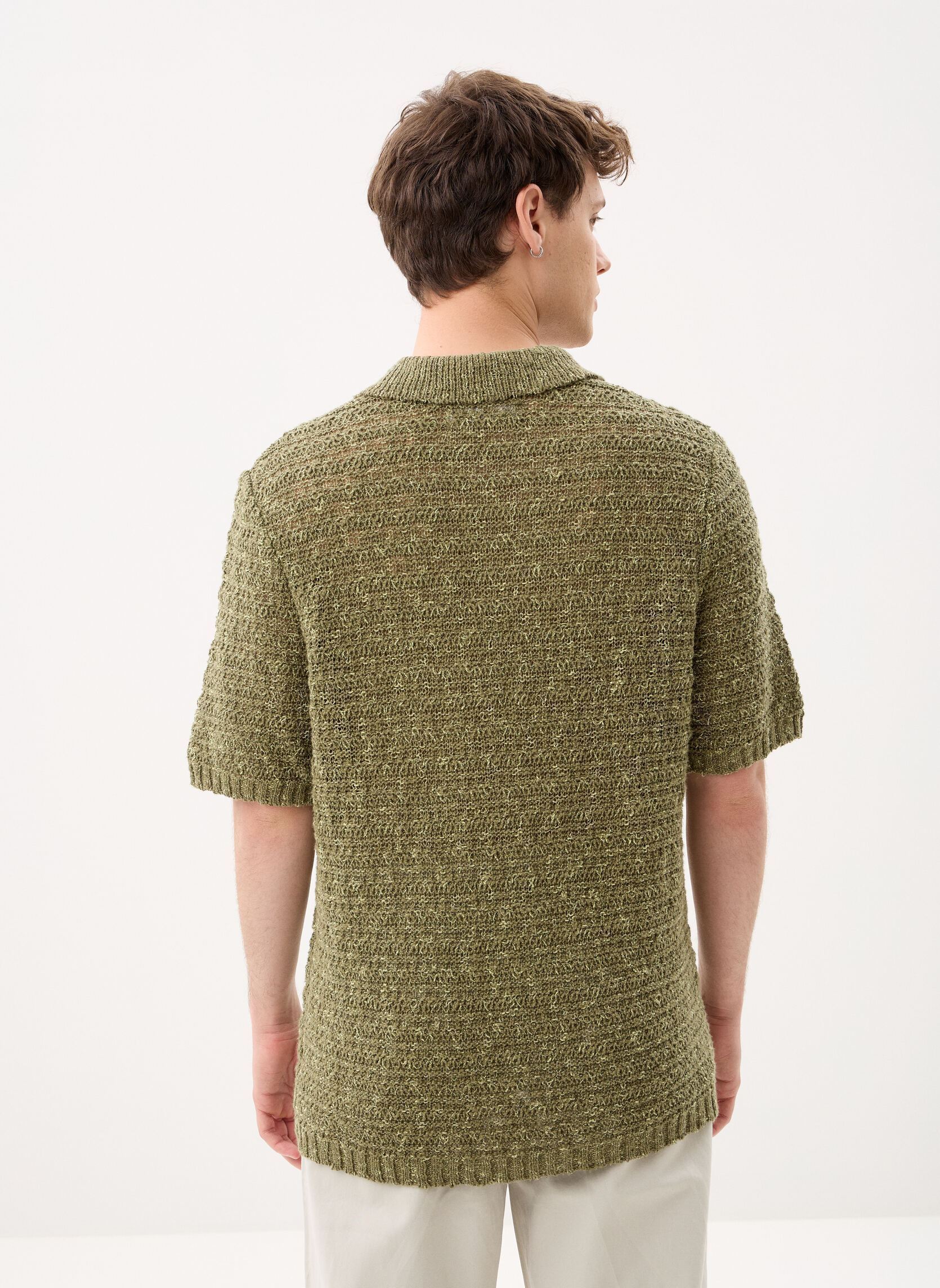 Polos manches courtes Saperry polo 15937 homme vert Samsoe Samsoe Polos manches courtes Saperry polo 15937 homme vert Burnt Olive