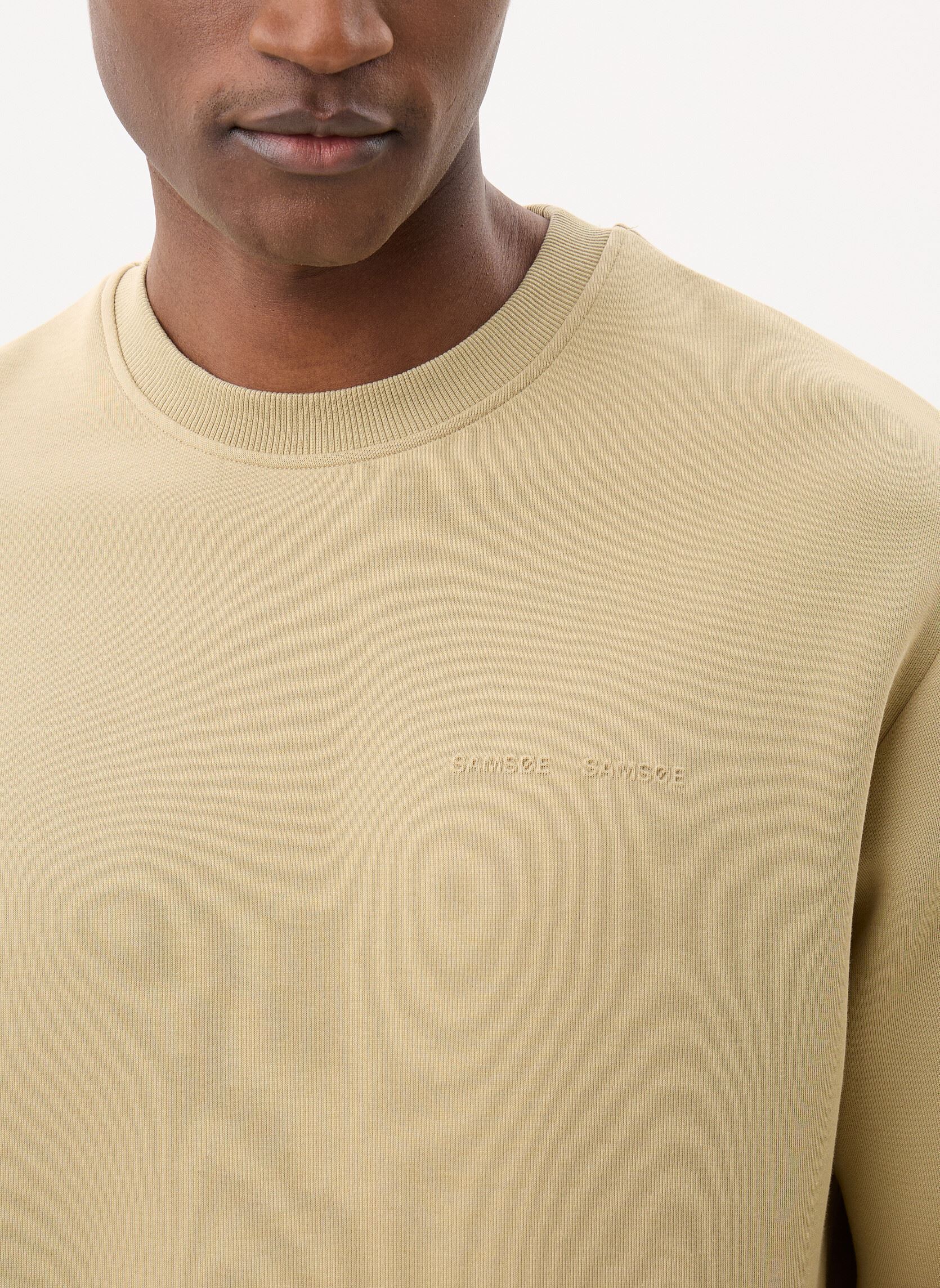 Sweatshirts Saethan sweatshirt 15921 heren beige Samsoe Samsoe Sweatshirts Saethan sweatshirt 15921 heren beige Olive Gray