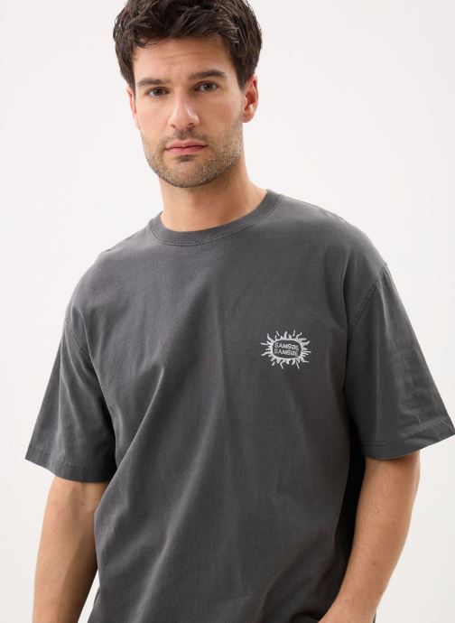Samsoe Samsoe T-shirts met korte mouwen Sagergei t-shirt 15489 heren grijs