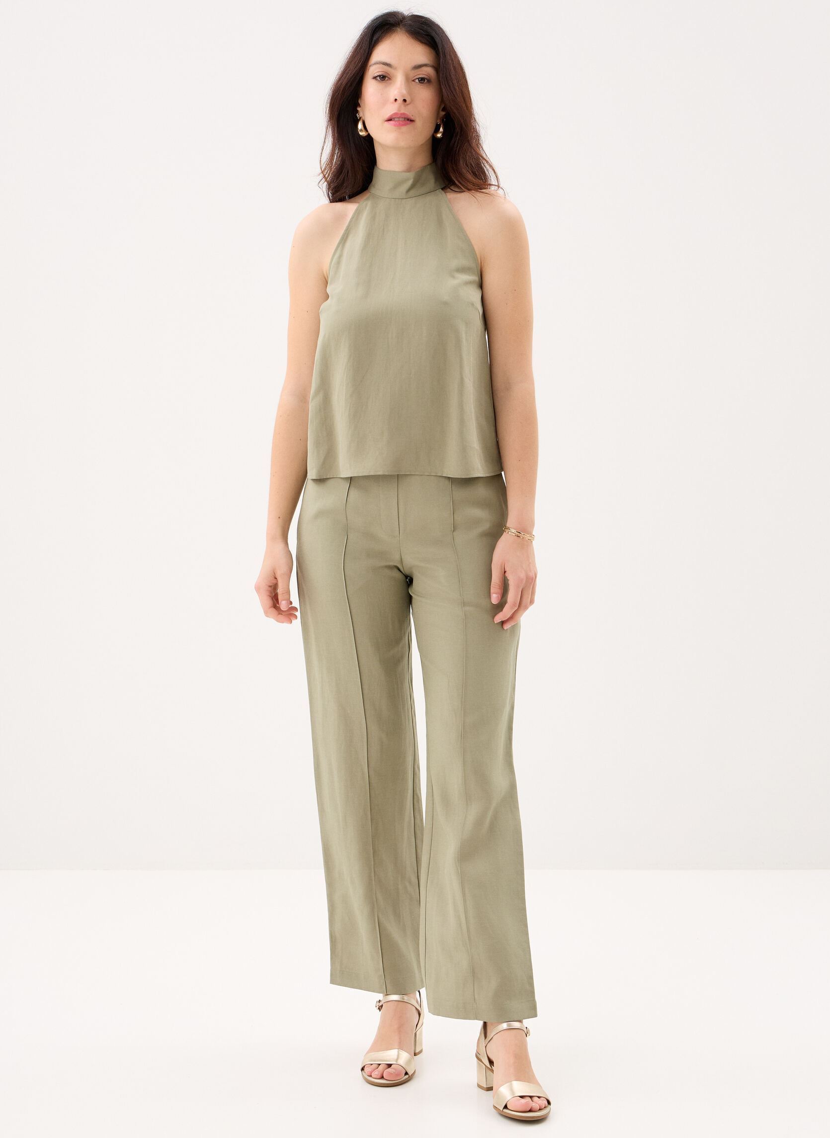 Pantalones rectos Sahani trousers 15262 mujer verde Samsoe Samsoe Pantalones rectos Sahani trousers 15262 mujer verde Overland Trek