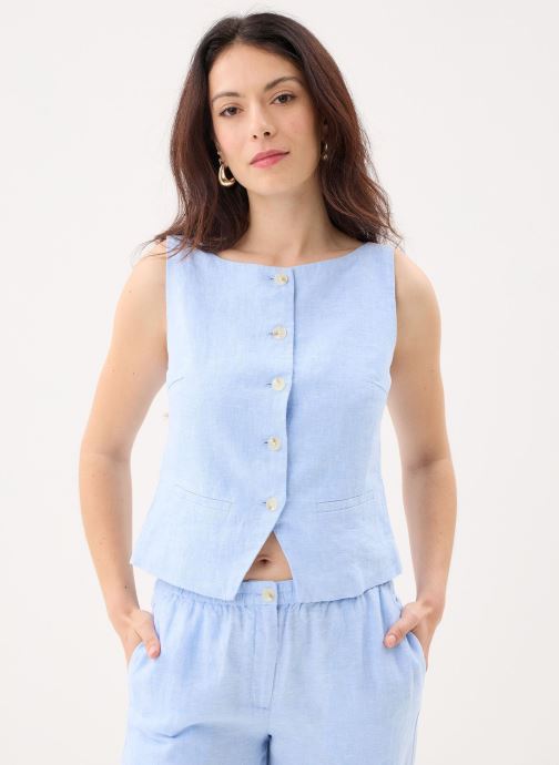 Samsoe Samsoe Vestes sans manches Saloves vest 14329 femme bleu