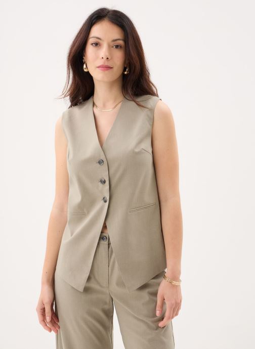 Samsoe Samsoe Kostuumvesten Satova vest 15145 dames groen