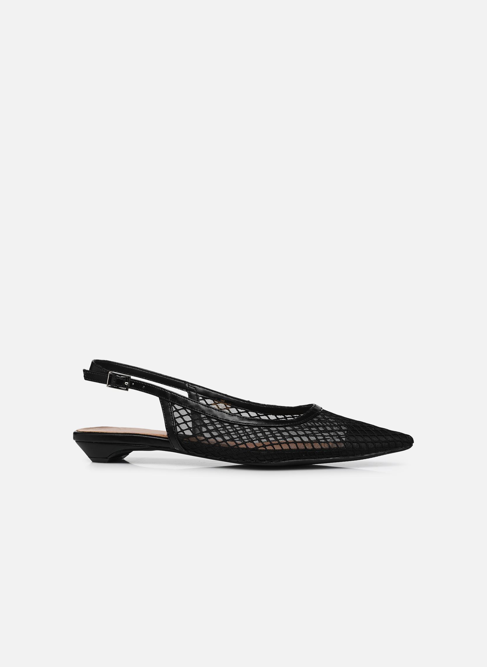 Pumps mit Riemchen Ballerine slingback THULOAN damen schwarz MADE BY Pumps mit Riemchen Ballerine slingback THULOAN damen schwarz NOIR