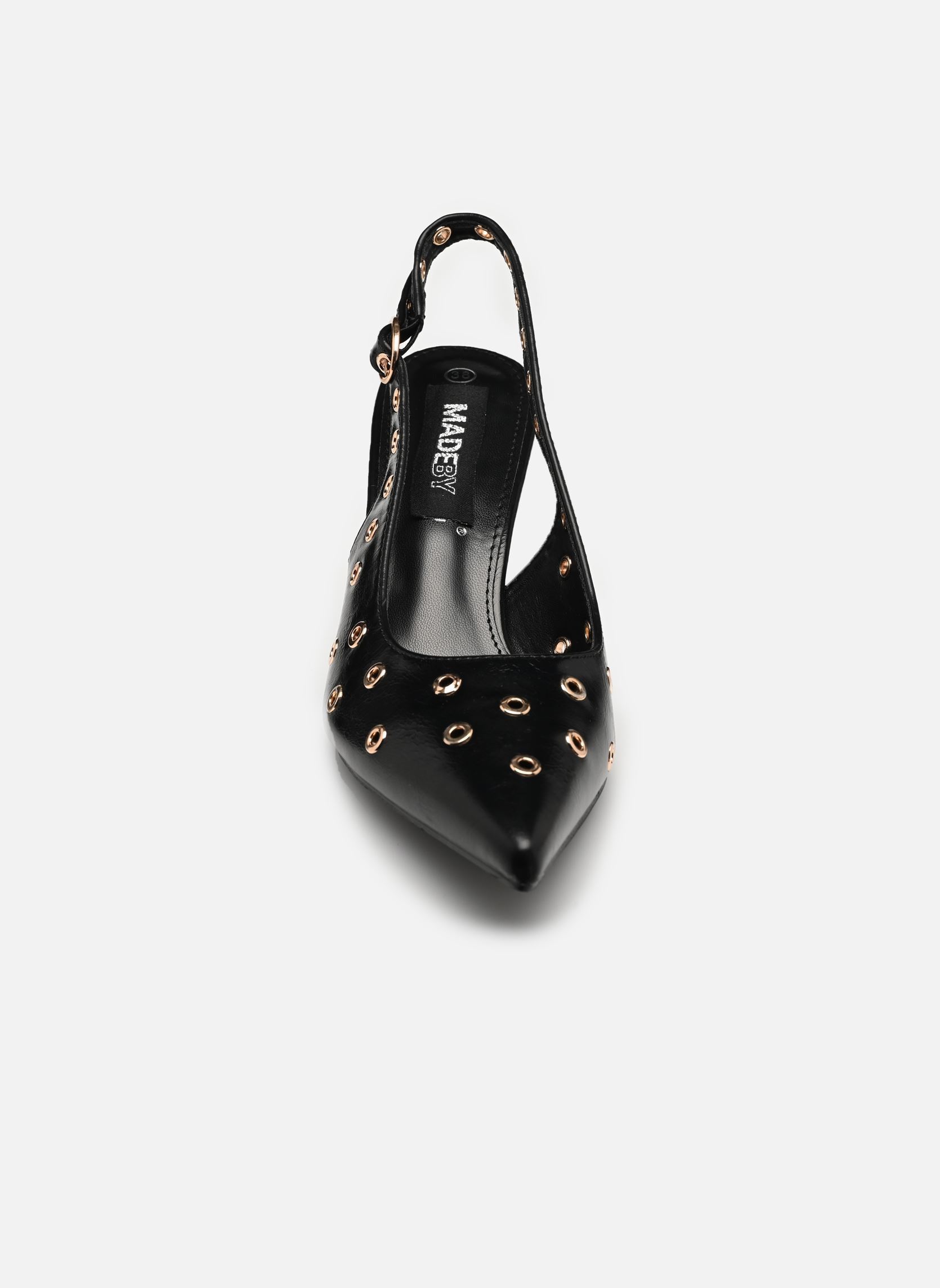 Escarpins à brides Escarpin slingback THEAEYELET femme noir MADE BY Escarpins à brides Escarpin slingback THEAEYELET femme noir NOIR