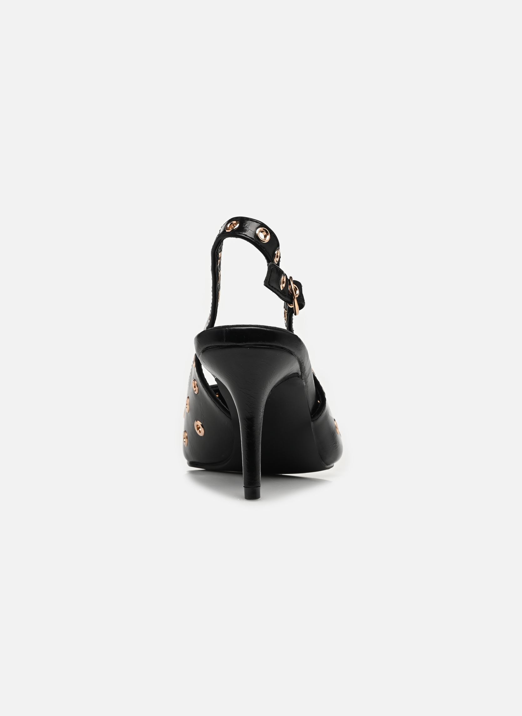 Escarpins à brides Escarpin slingback THEAEYELET femme noir MADE BY Escarpins à brides Escarpin slingback THEAEYELET femme noir NOIR