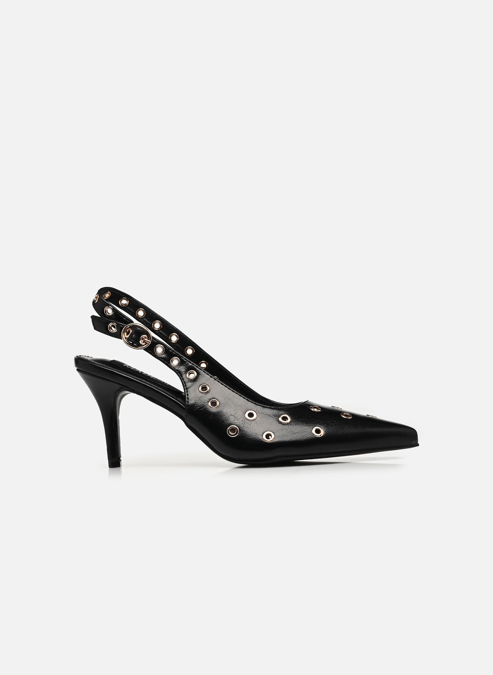 Escarpins à brides Escarpin slingback THEAEYELET femme noir MADE BY Escarpins à brides Escarpin slingback THEAEYELET femme noir NOIR