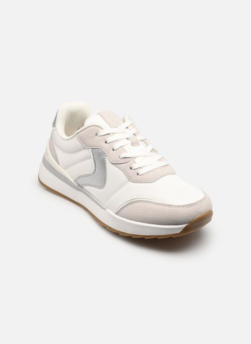 MADE BY Baskets de sport Basket running THEIGOLD femme blanc
