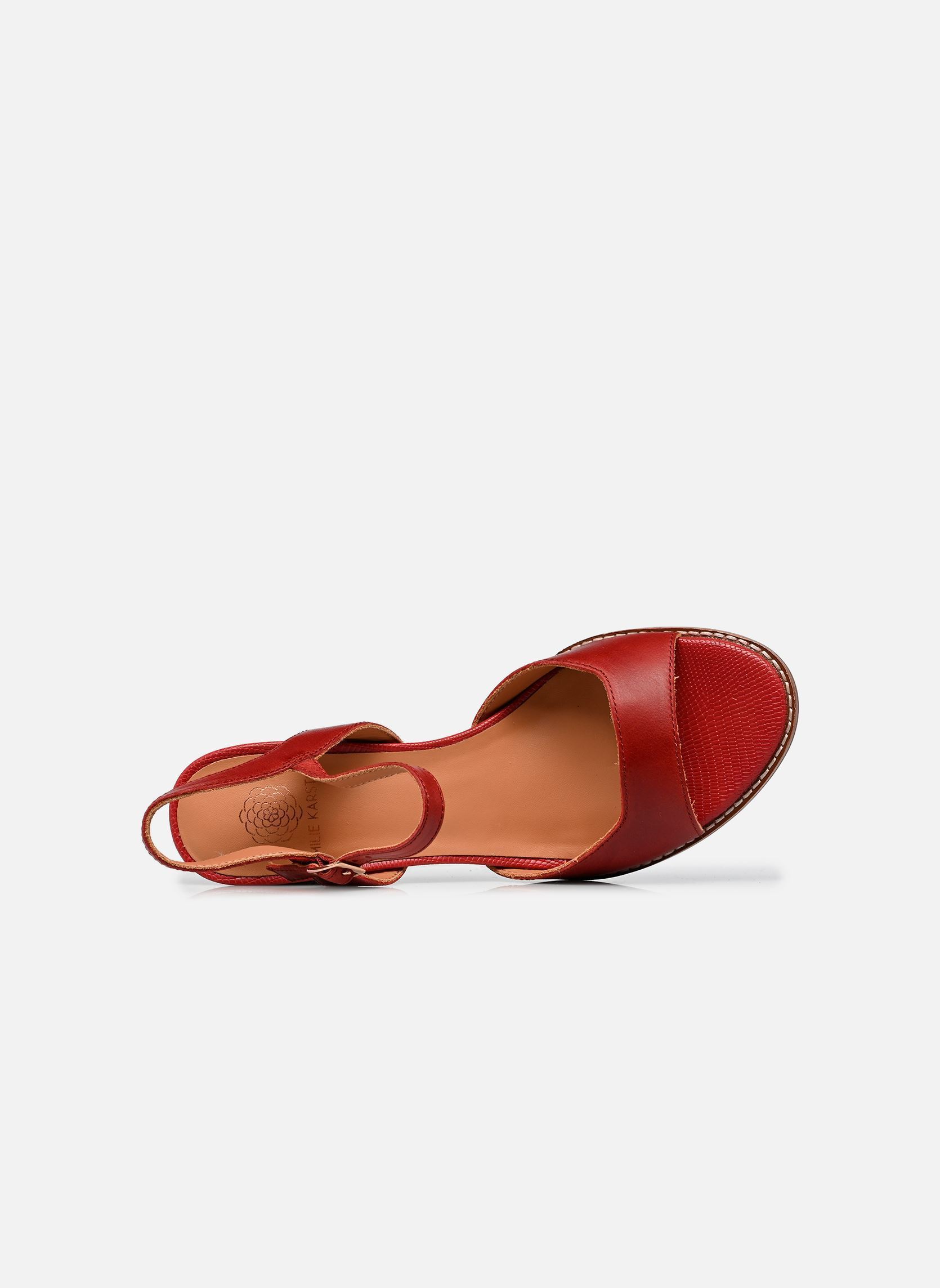 Sandalen ESLA damen rot Karston Sandalen ESLA damen rot Bordeaux