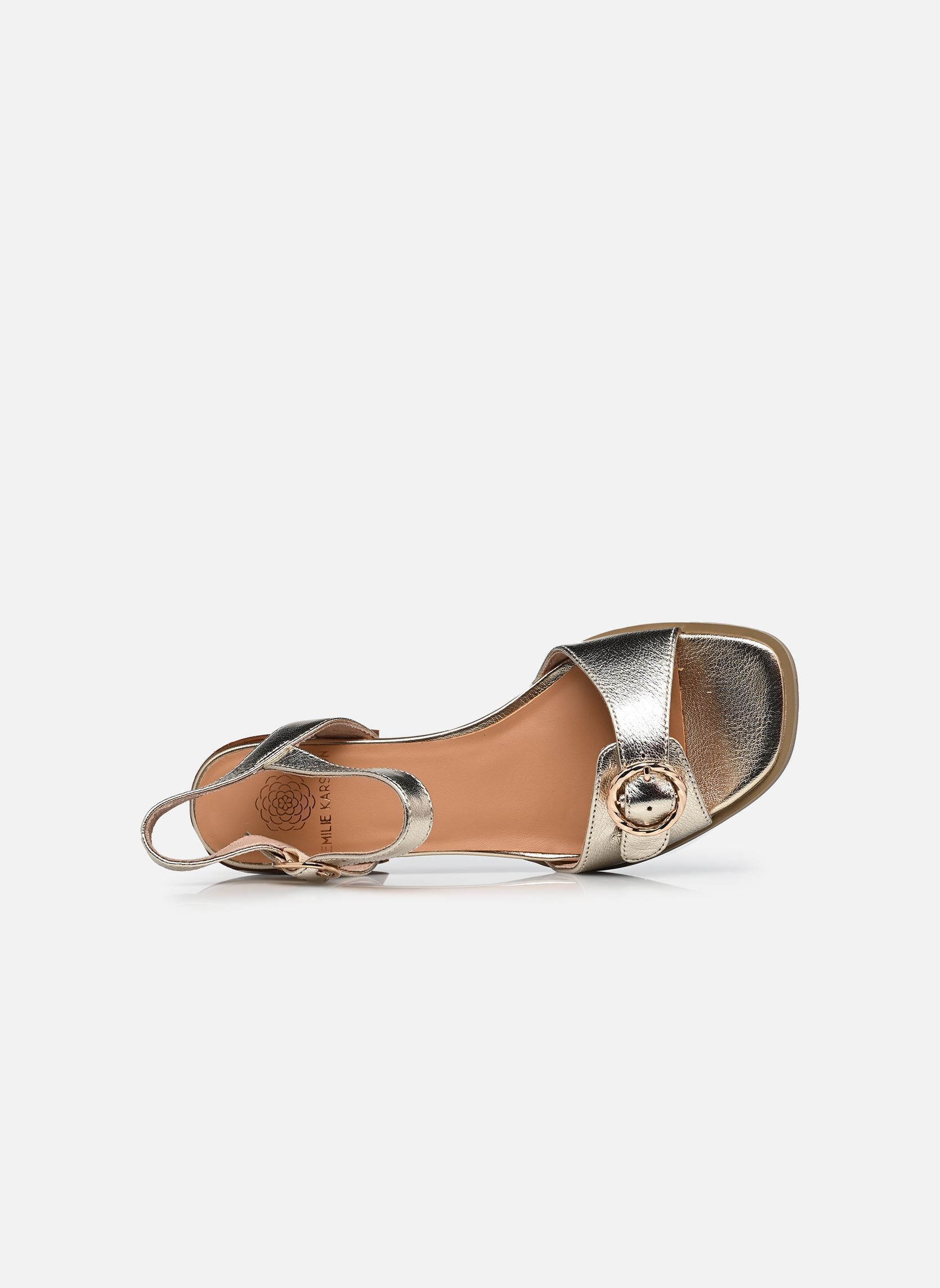 Sandales BROOKE femme argent Karston Sandales BROOKE femme argent Platine