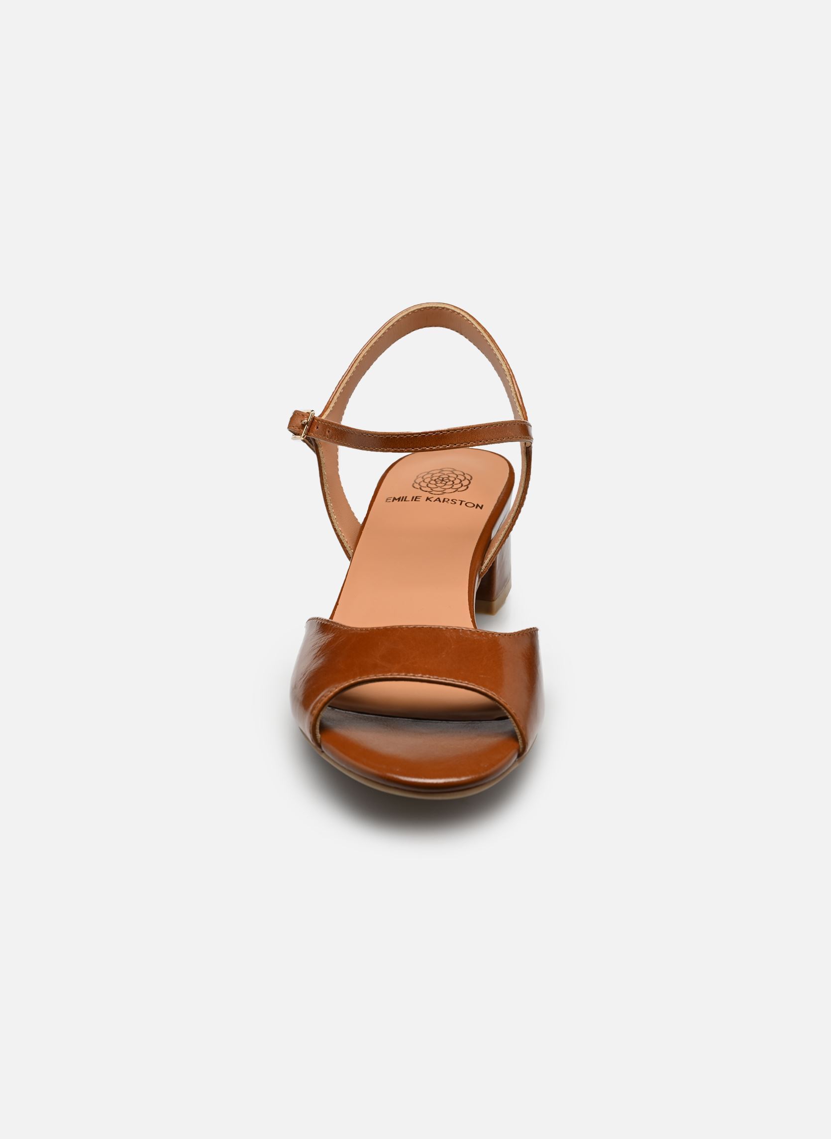 Sandales LOUCIA femme marron Karston Sandales LOUCIA femme marron Cognac