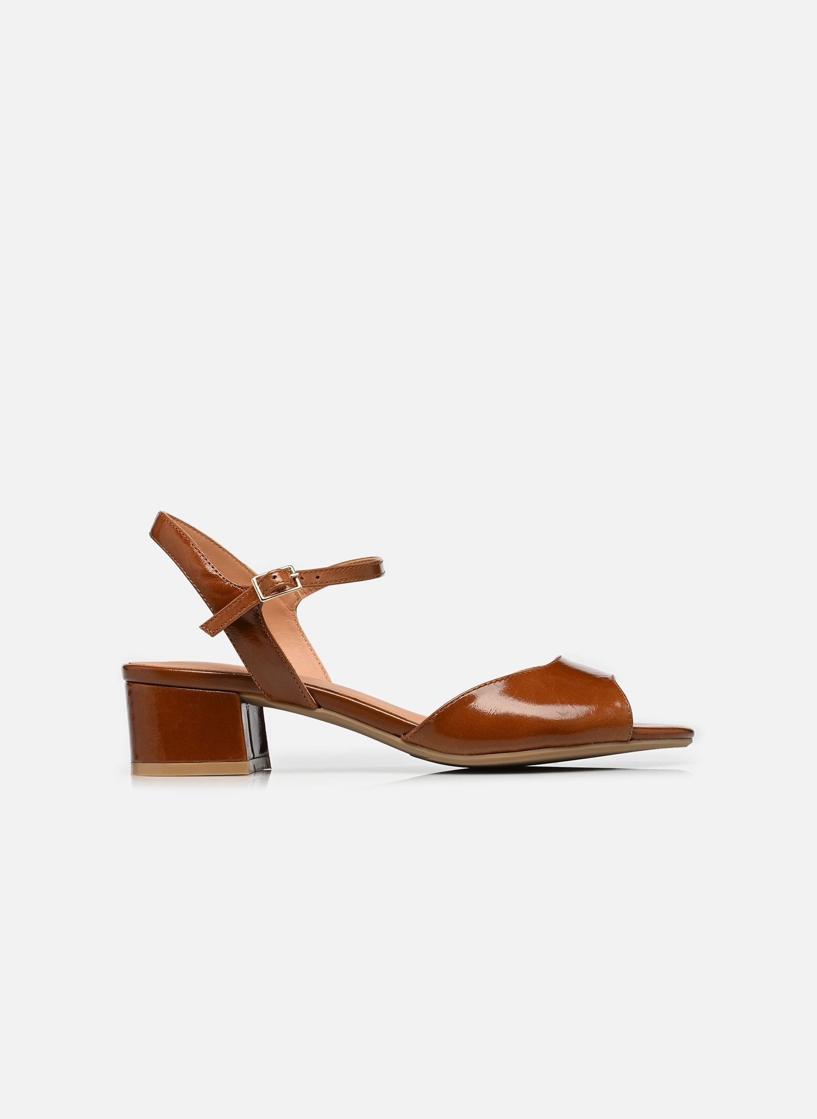 Sandales LOUCIA femme marron Karston Sandales LOUCIA femme marron Cognac
