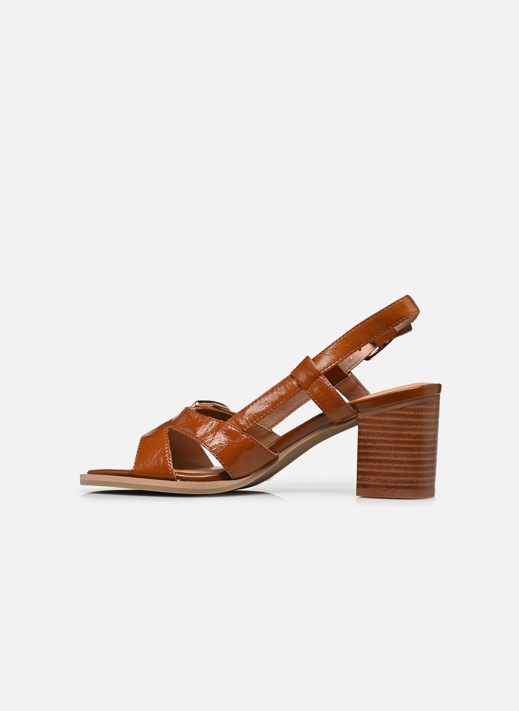 Sandales HAWA femme marron Karston Sandales HAWA femme marron Camel