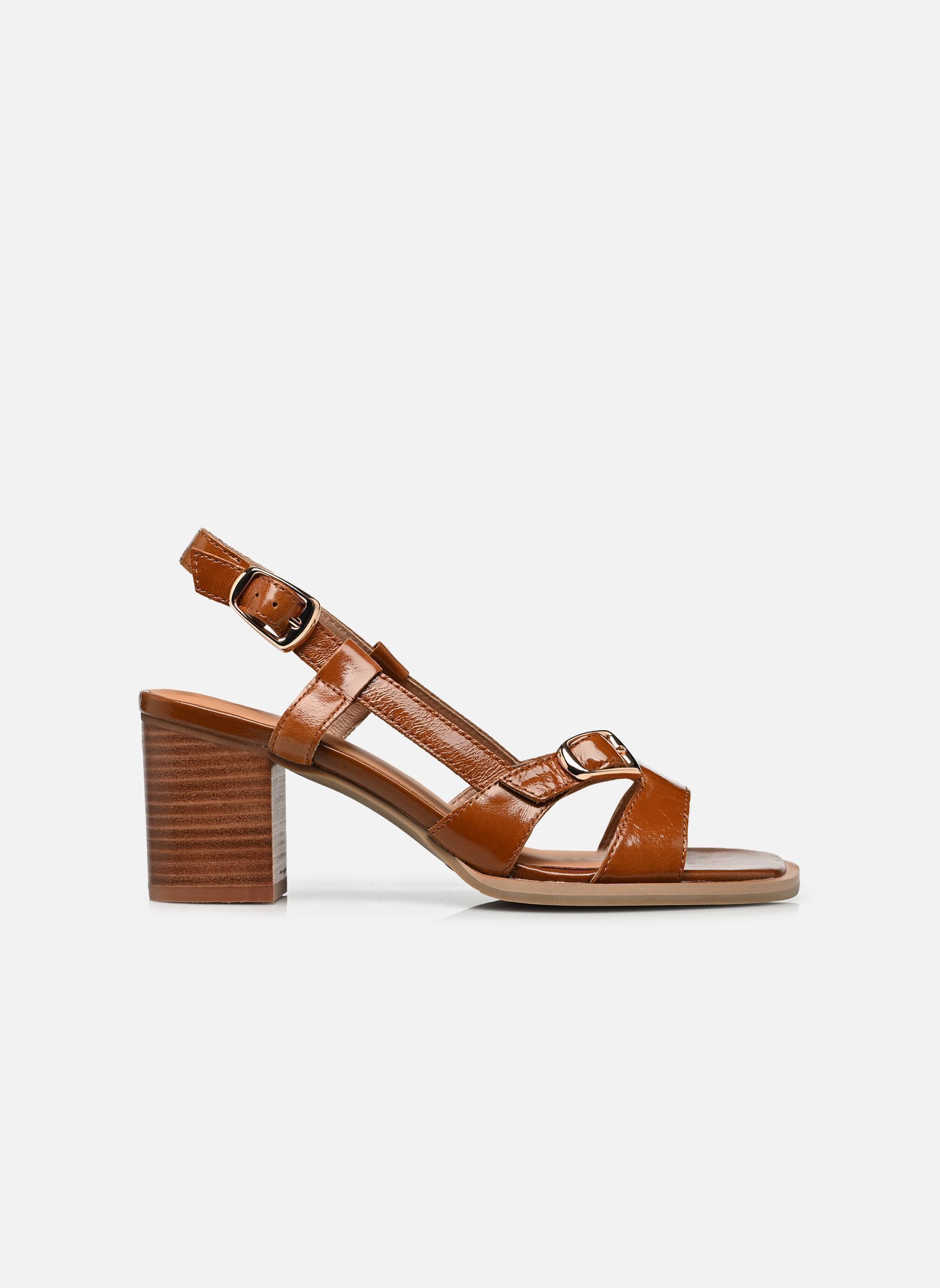 Sandales HAWA femme marron Karston Sandales HAWA femme marron Camel