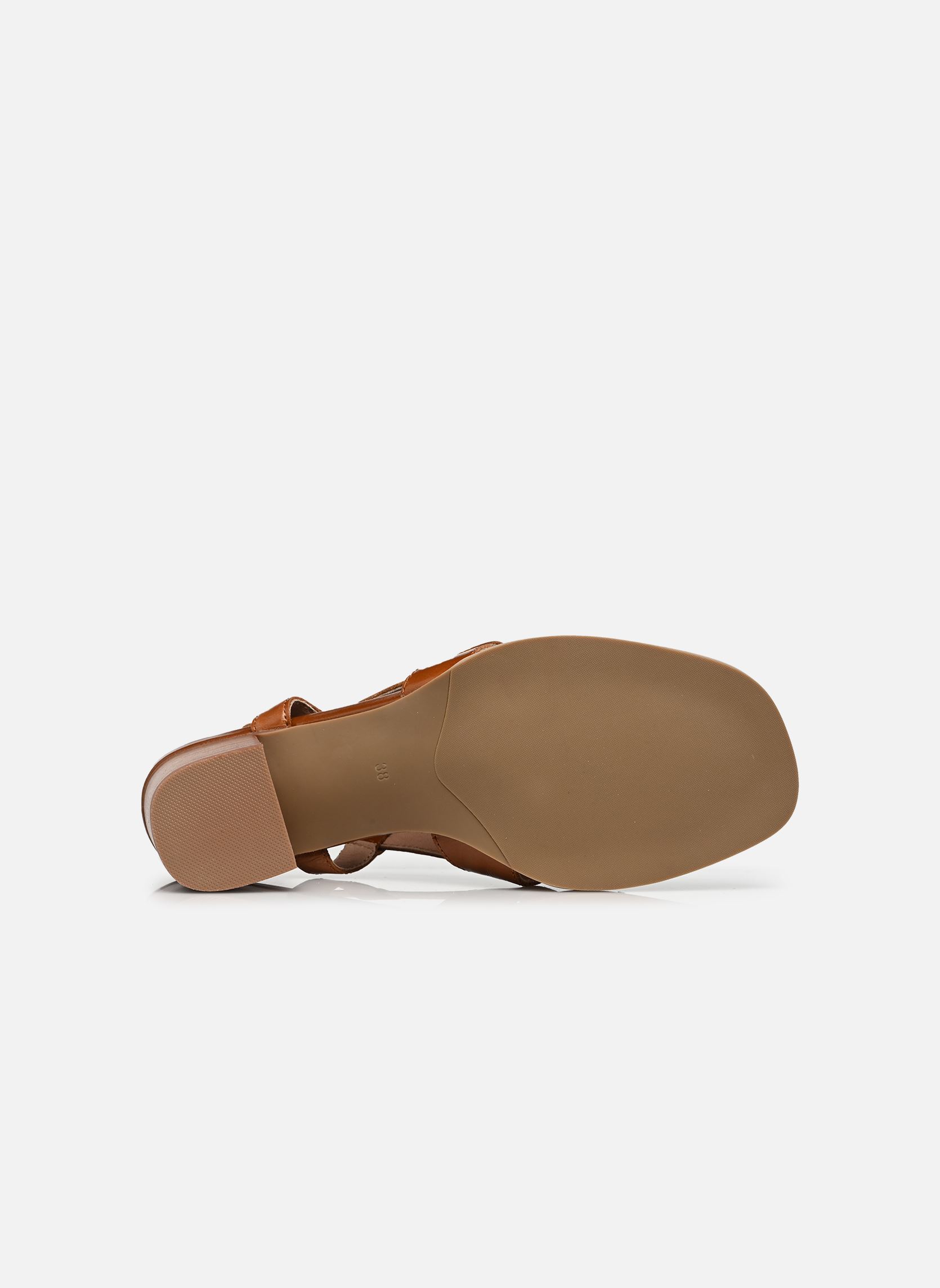 Sandales HAWA femme marron Karston Sandales HAWA femme marron Camel