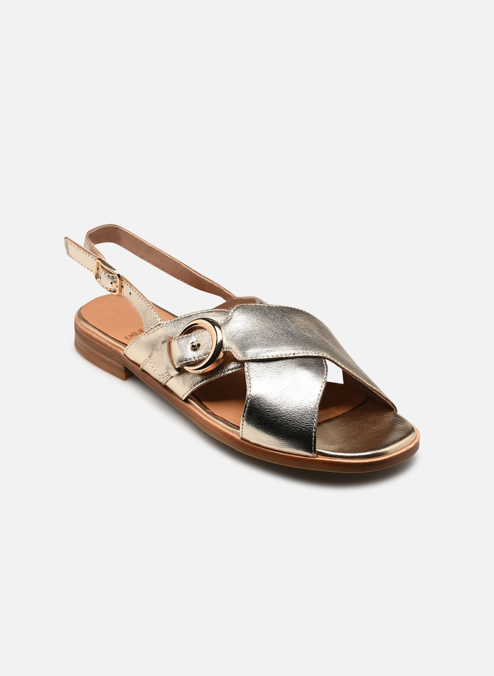Sandales AIMEE femme argent Karston Sandales AIMEE femme argent Platine