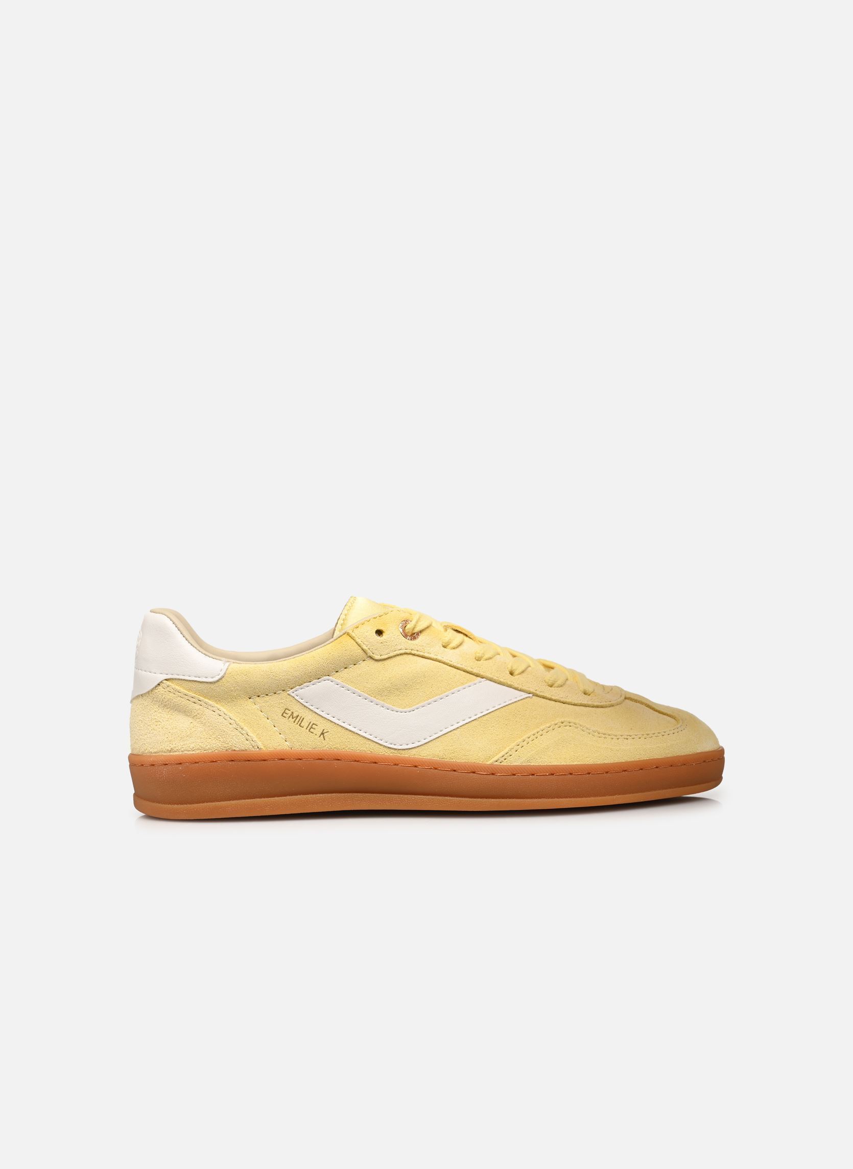 Baskets ELVA femme jaune Karston Baskets ELVA femme jaune JAUNE