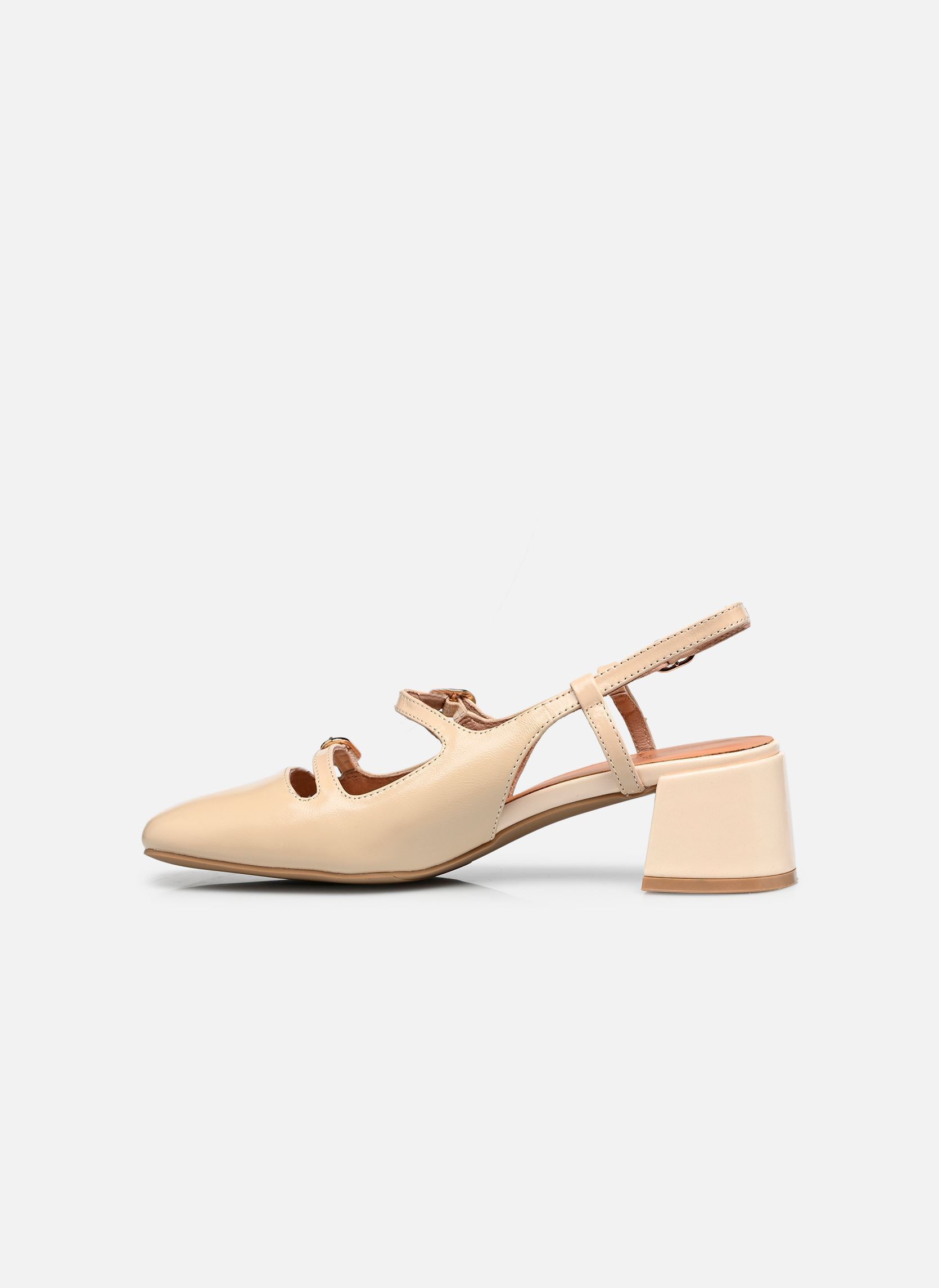 Slingback pumps ANGELINE dames wit Karston Slingback pumps ANGELINE dames wit Creme
