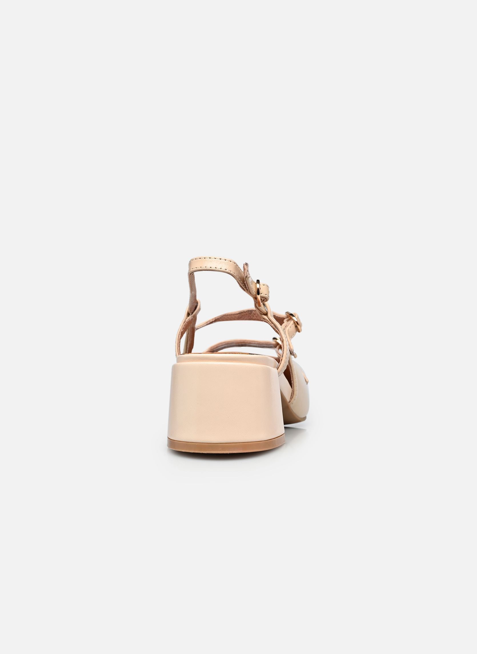 Slingback pumps ANGELINE dames wit Karston Slingback pumps ANGELINE dames wit Creme