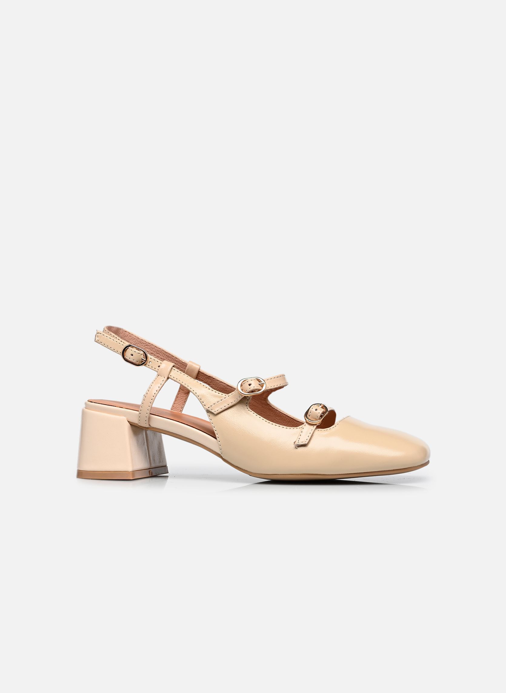 Slingback pumps ANGELINE dames wit Karston Slingback pumps ANGELINE dames wit Creme