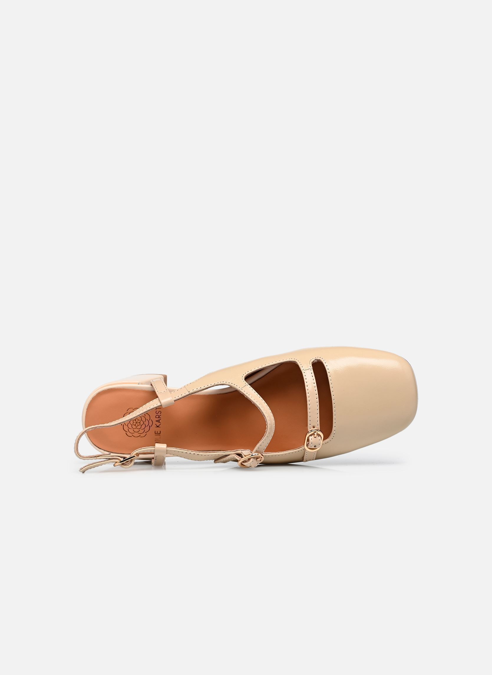Slingback pumps ANGELINE dames wit Karston Slingback pumps ANGELINE dames wit Creme