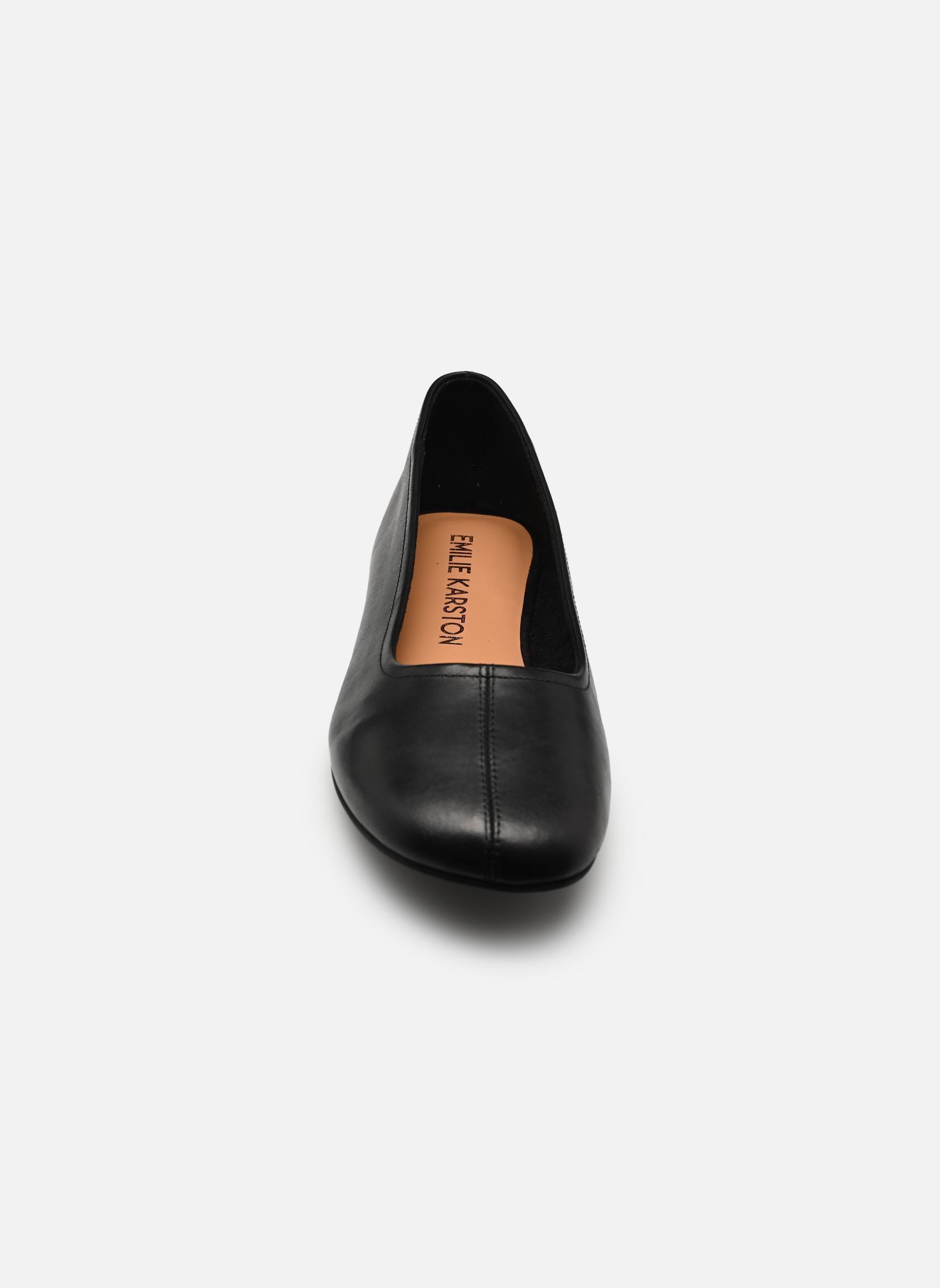Ballerines classiques LENA femme noir Karston Ballerines classiques LENA femme noir LISSE_NOIR