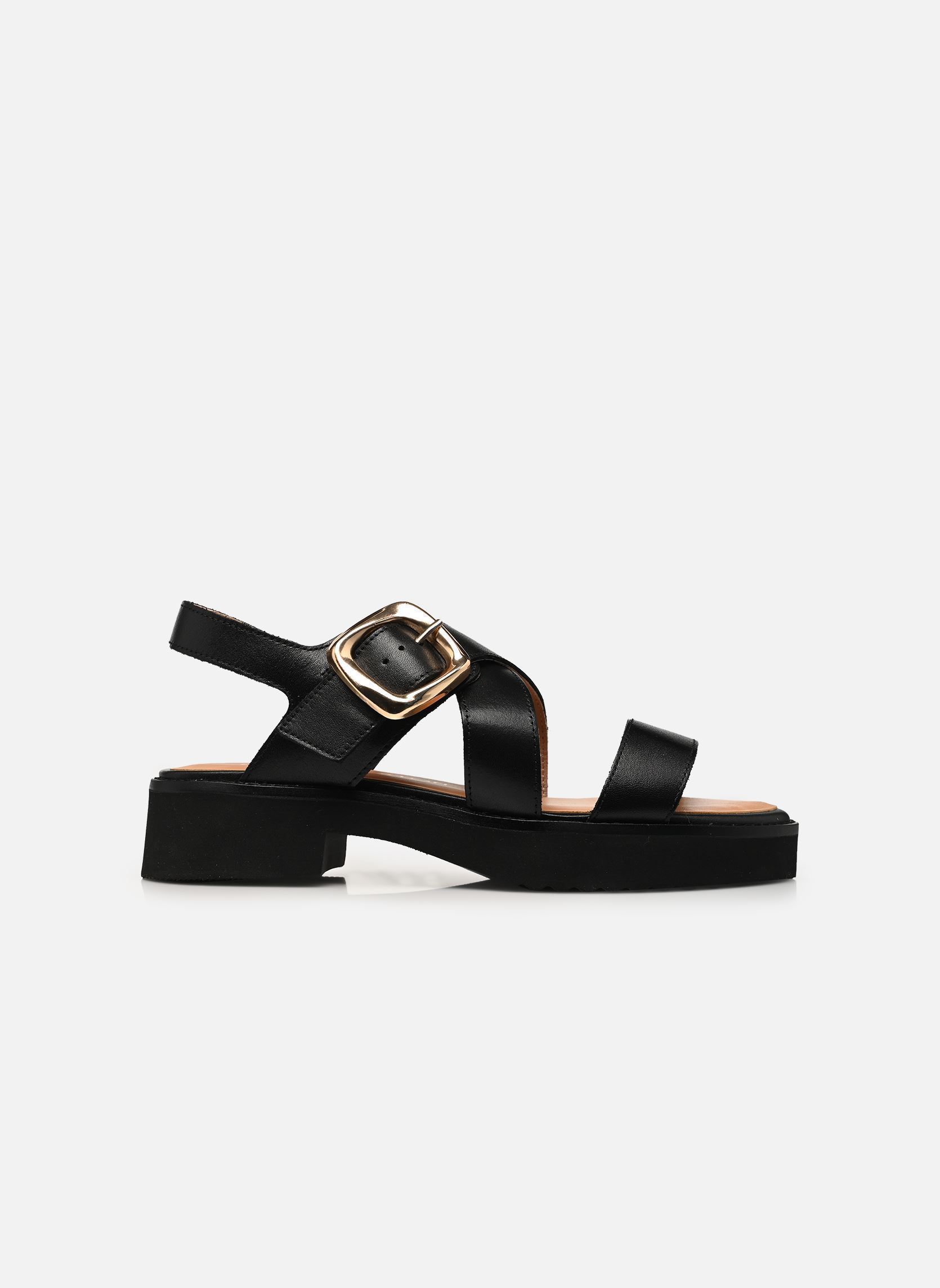 Sandales compensées et plateformes DANAE femme noir Karston Sandales compensées et plateformes DANAE femme noir Noir