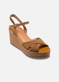 Sandales compensées et plateformes ISELLE femme marron Karston Sandales compensées et plateformes ISELLE femme marron CRT_CAMEL