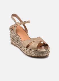 Sandales compensées et plateformes ISELLE femme marron