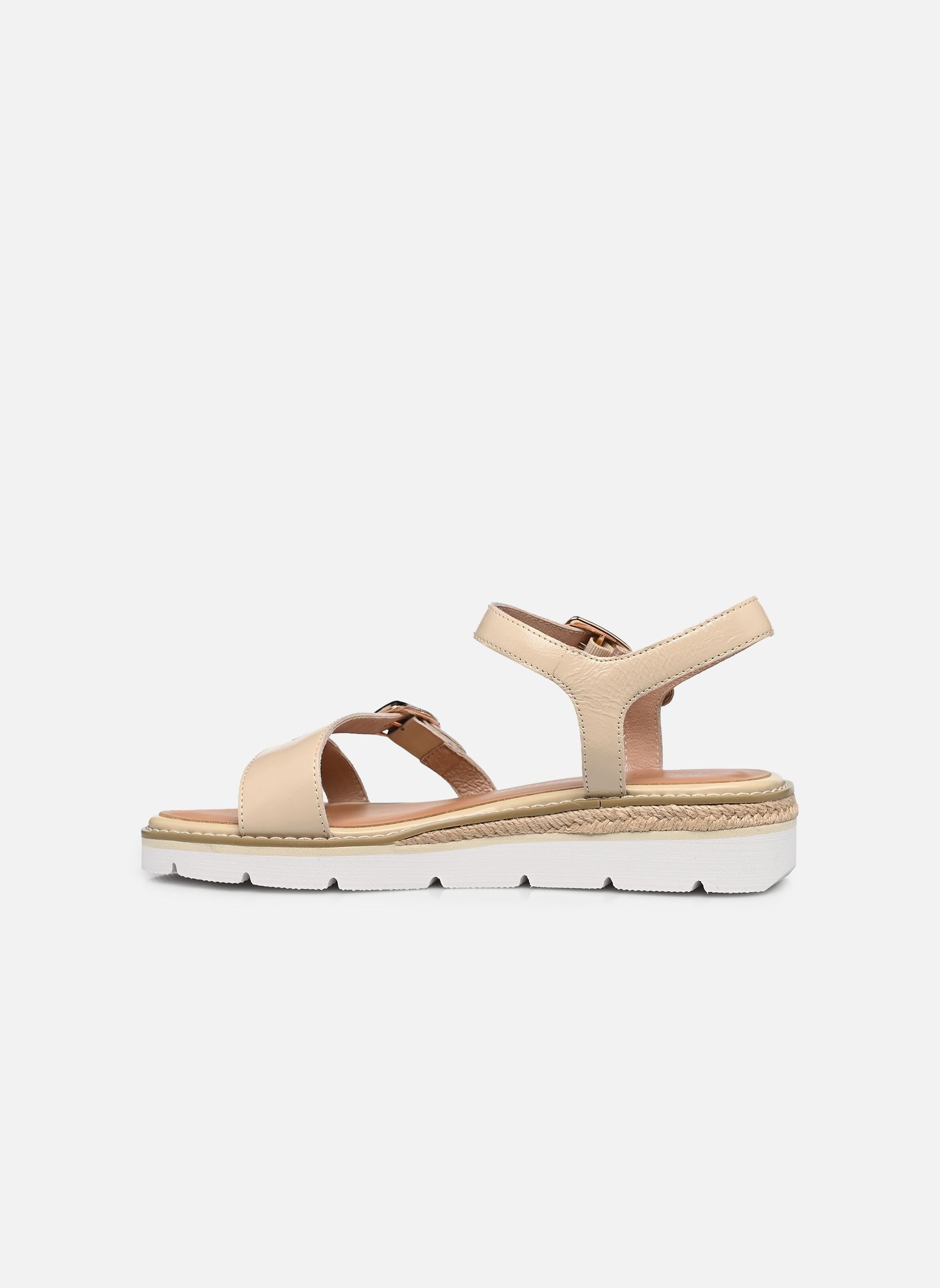 Sandales compensées et plateformes SIRA femme blanc Karston Sandales compensées et plateformes SIRA femme blanc Creme