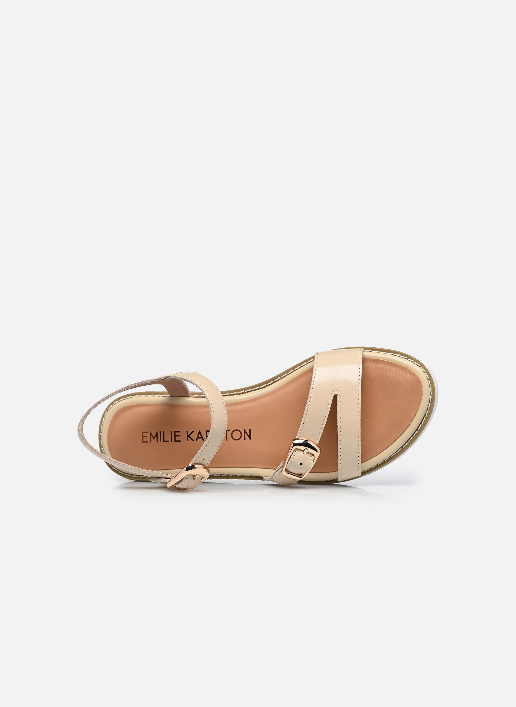 Sandales compensées et plateformes SIRA femme blanc Karston Sandales compensées et plateformes SIRA femme blanc Creme
