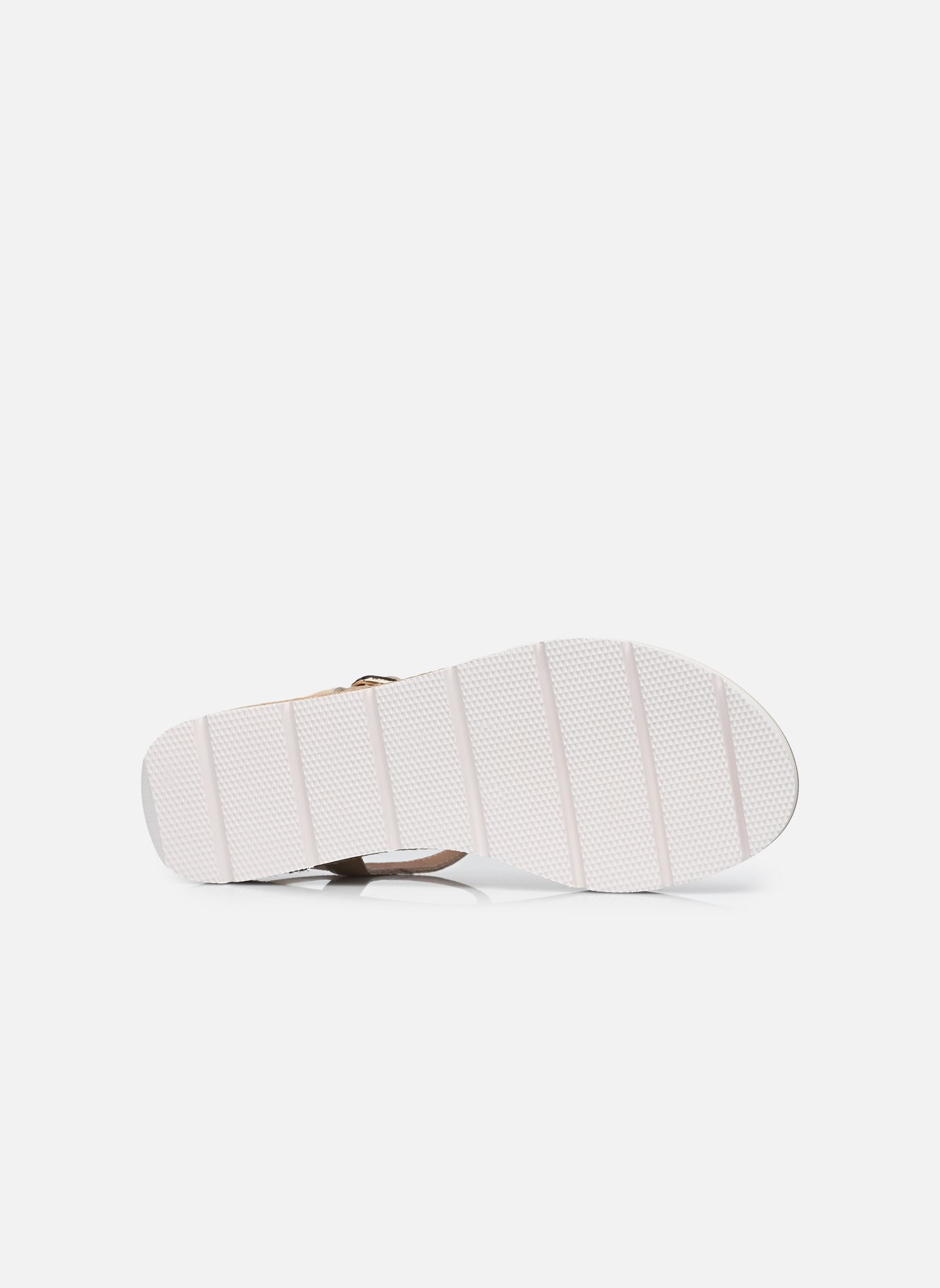 Sandales compensées et plateformes SIRA femme blanc Karston Sandales compensées et plateformes SIRA femme blanc Creme