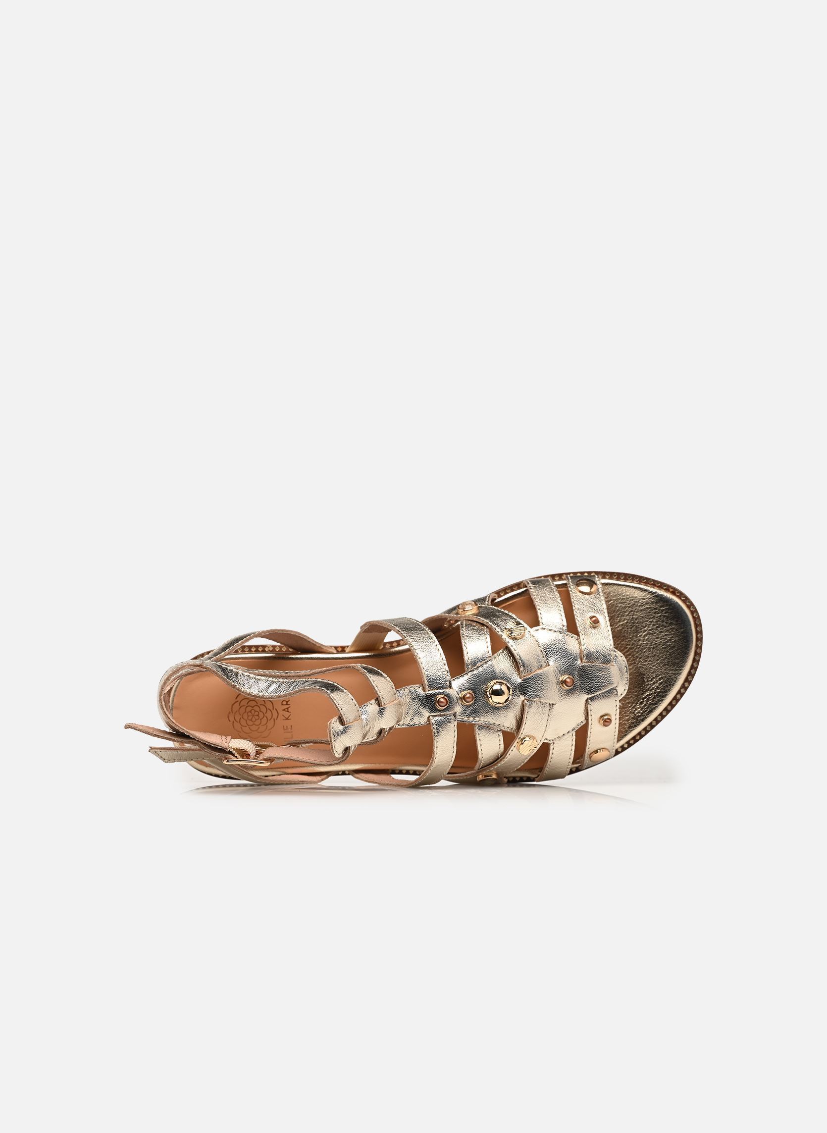Sandalen YASMINE damen silber Karston Sandalen YASMINE damen silber Platine