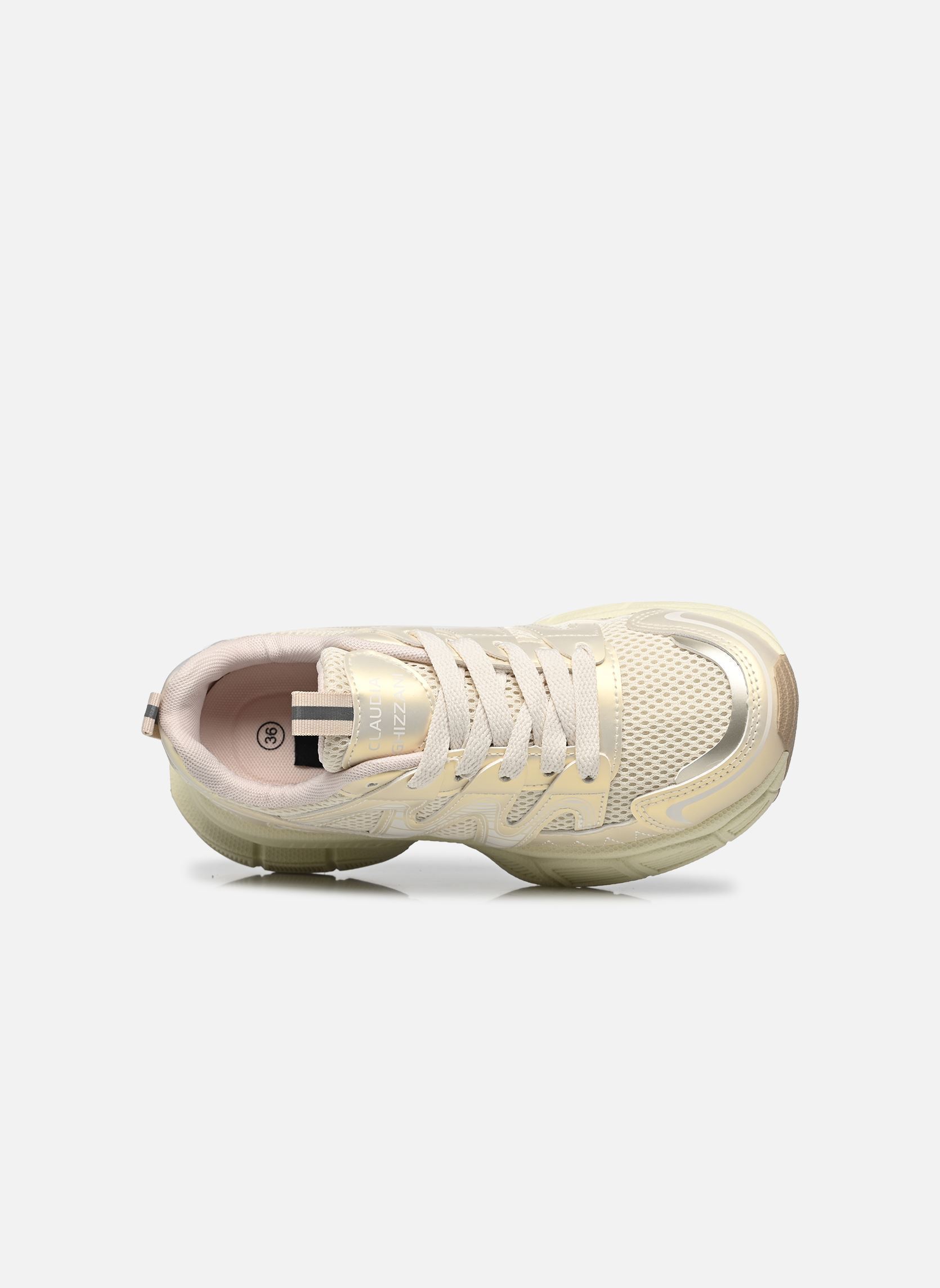 Baskets de sport Basket THEARUNY femme blanc MADE BY Baskets de sport Basket THEARUNY femme blanc BLANC DORÉ