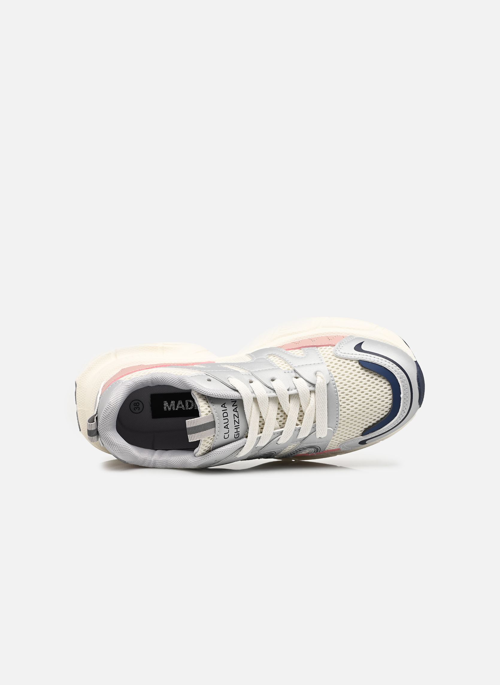 Sport Sneakers Basket THEARUNY dames meerkleurig MADE BY Sport Sneakers Basket THEARUNY dames meerkleurig BLANC BLEU ROSE