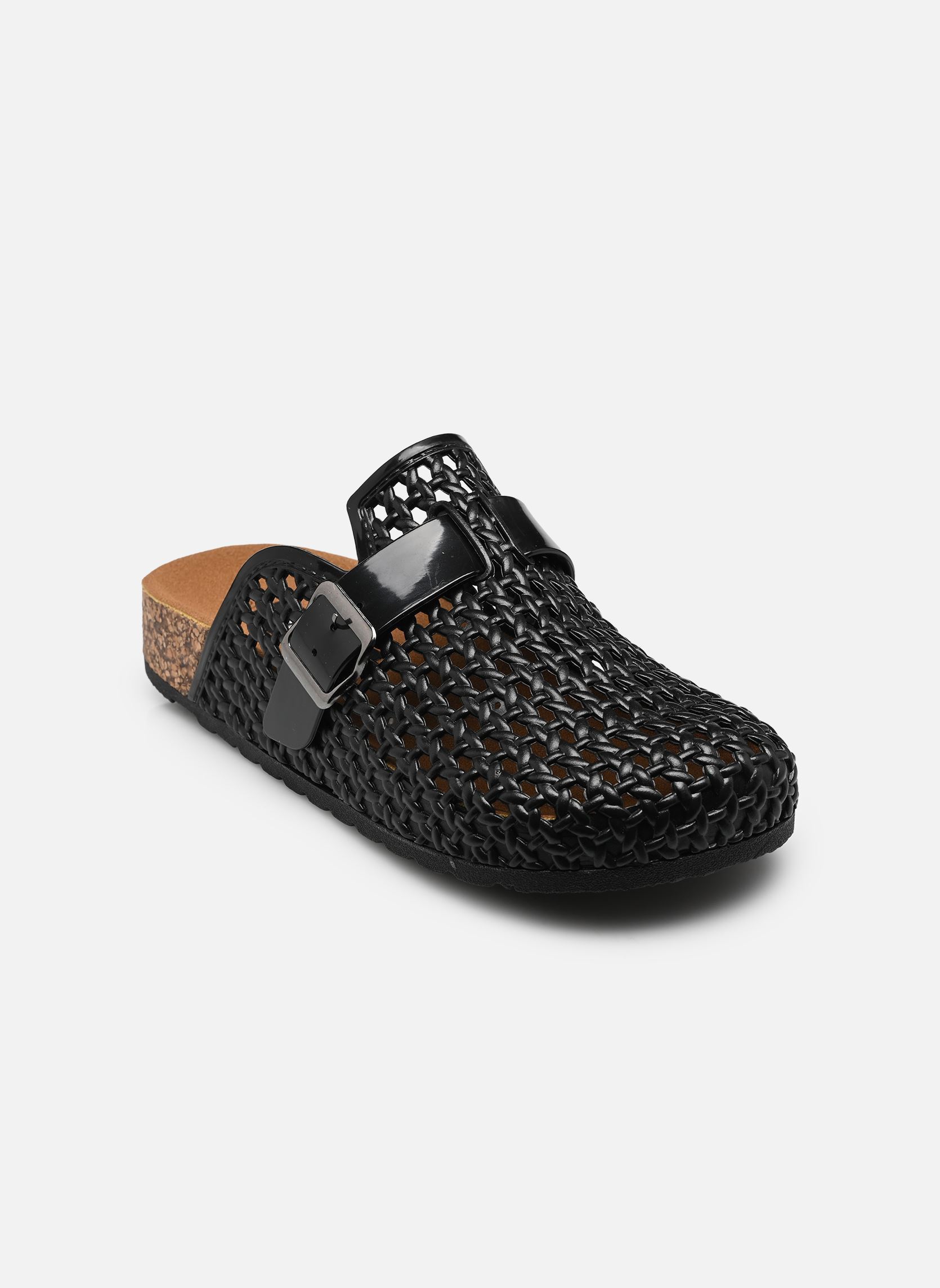 Pantoletten Mule THOCANVA damen schwarz MADE BY Pantoletten Mule THOCANVA damen schwarz BLACK