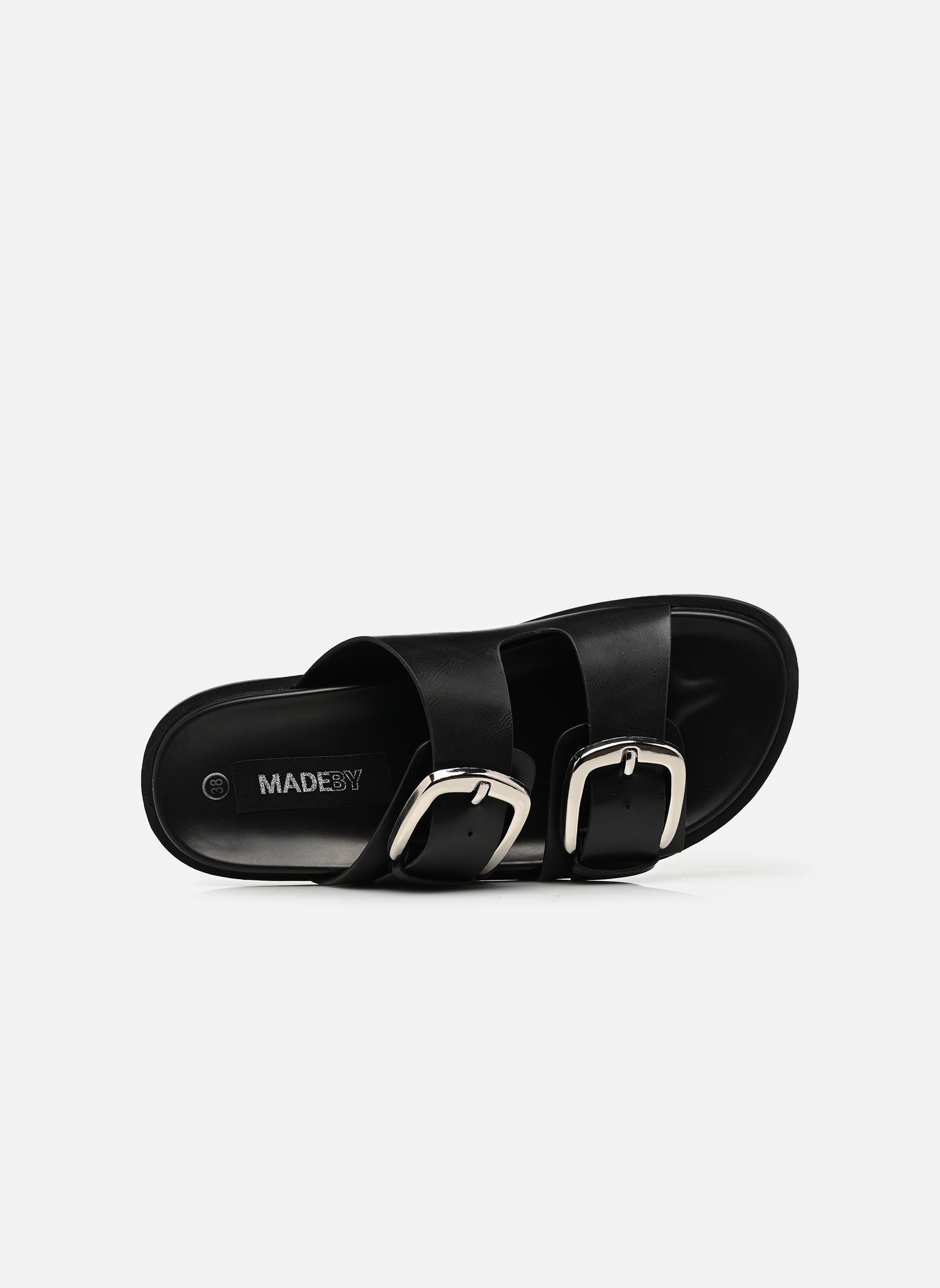 Mules et sabots Mule THYBUCKL femme noir MADE BY Mules et sabots Mule THYBUCKL femme noir NOIR