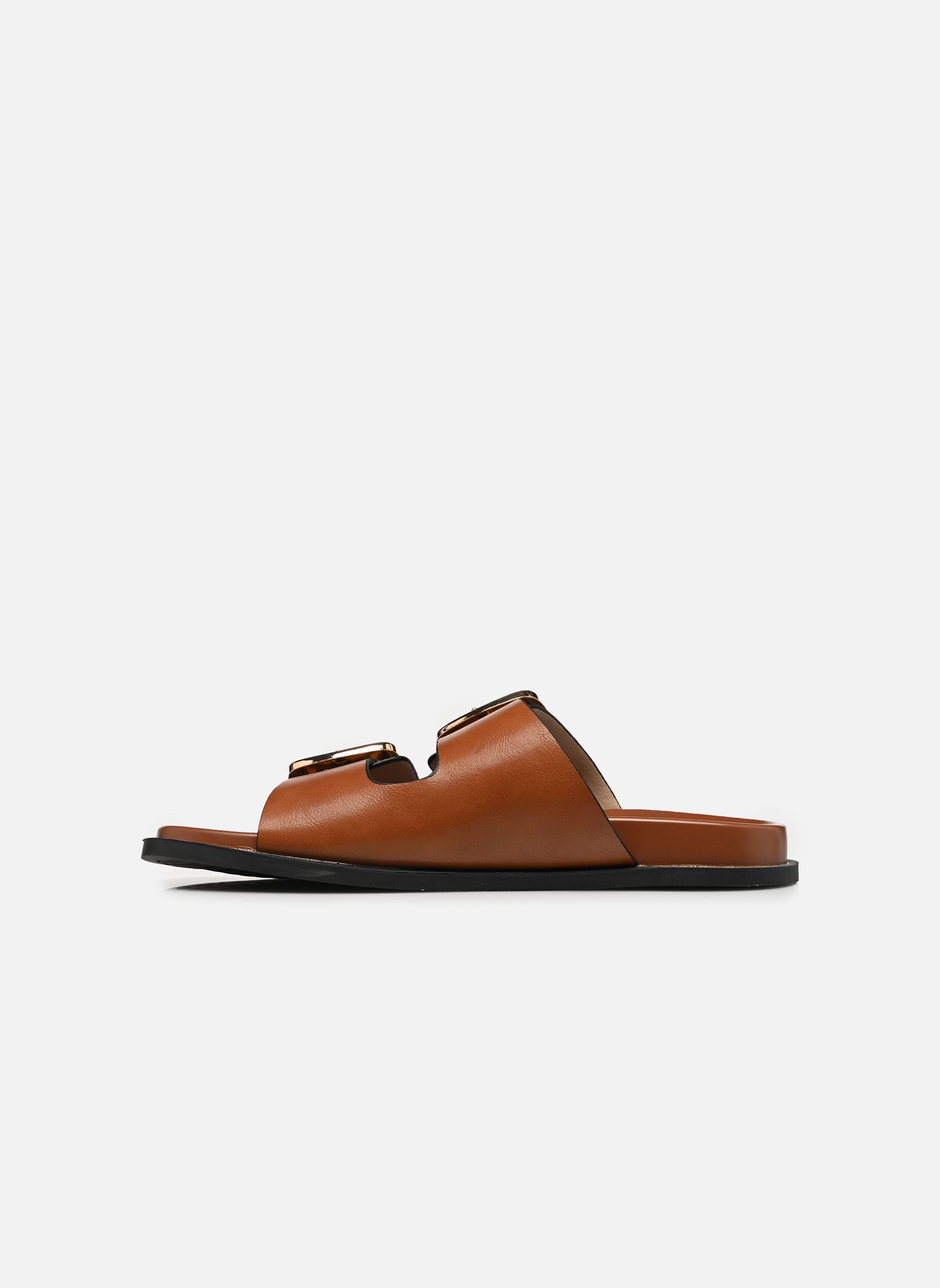 Mules et sabots Mule THYBUCKL femme marron MADE BY Mules et sabots Mule THYBUCKL femme marron COGNAC