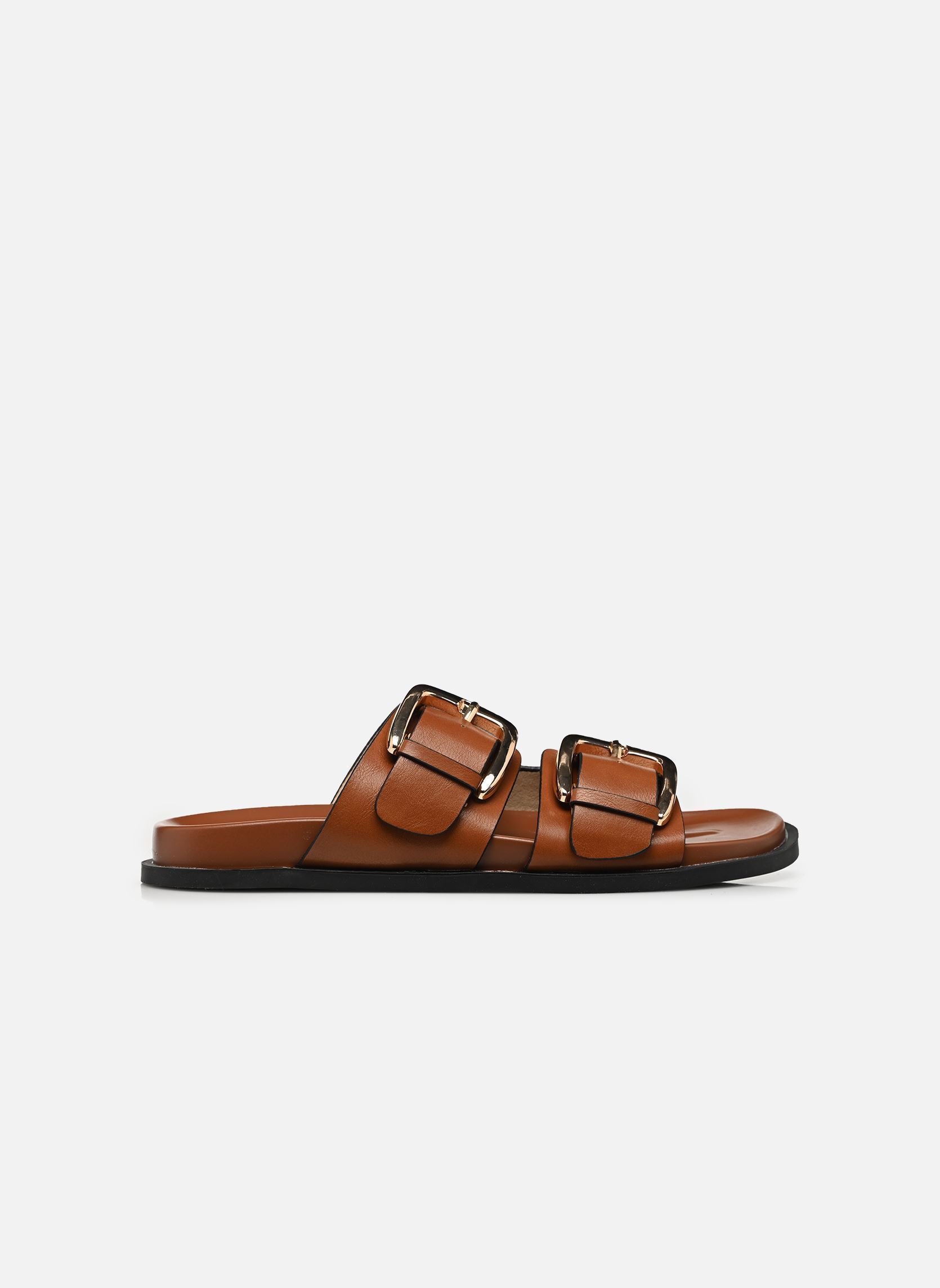 Mules et sabots Mule THYBUCKL femme marron MADE BY Mules et sabots Mule THYBUCKL femme marron COGNAC
