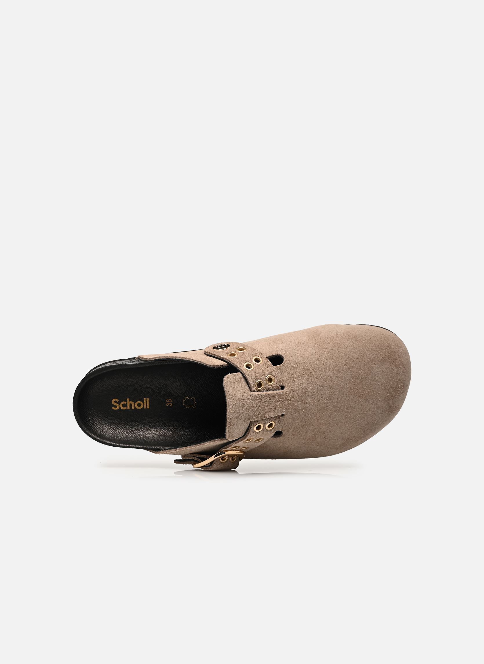 Mules et sabots FLAME COLLECTION femme beige Scholl Mules et sabots FLAME COLLECTION femme beige DARK BEIGE