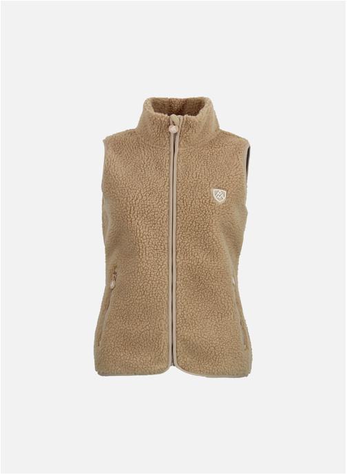 Peak Mountain Gilets <p>Gilet polaire ABEILLE</p> femme marron