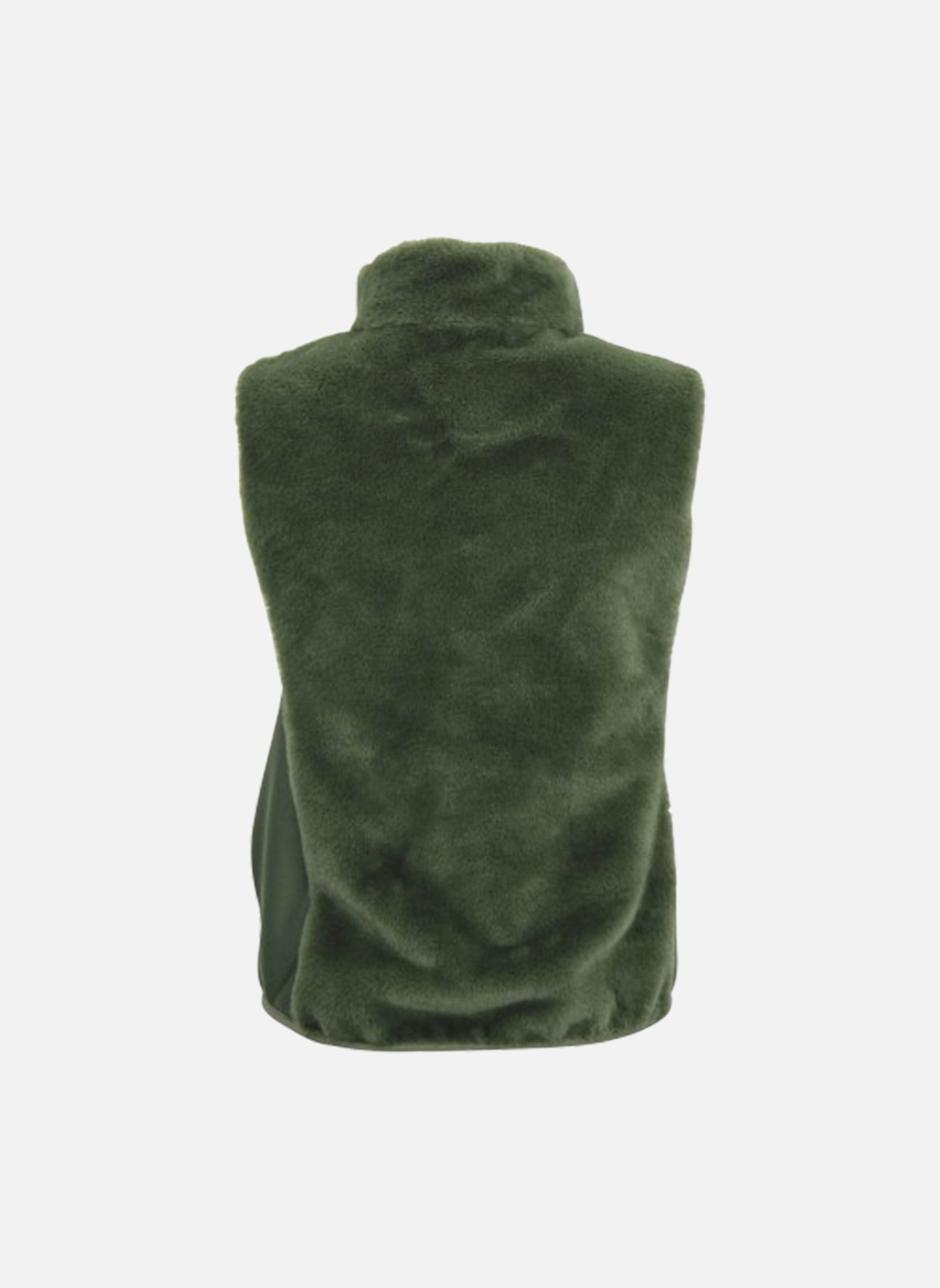 Gilets Gilet polaire AVRIL femme vert Peak Mountain Gilets Gilet polaire AVRIL femme vert Kaki