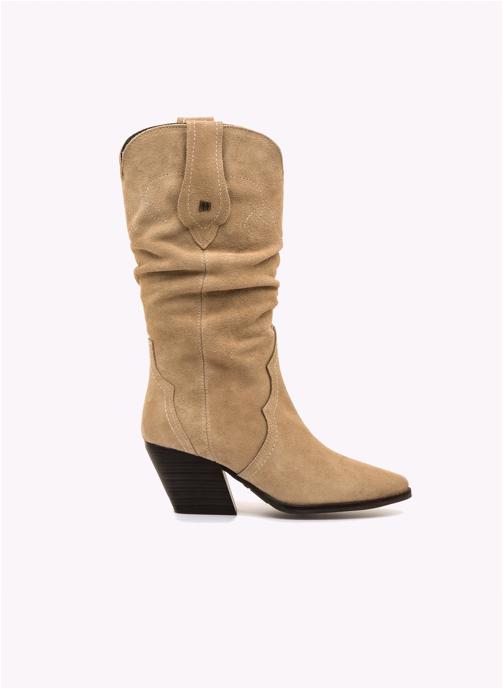 MTNG Bottes Bottes à talons Femme MTNG MISSOURI marron femme beige