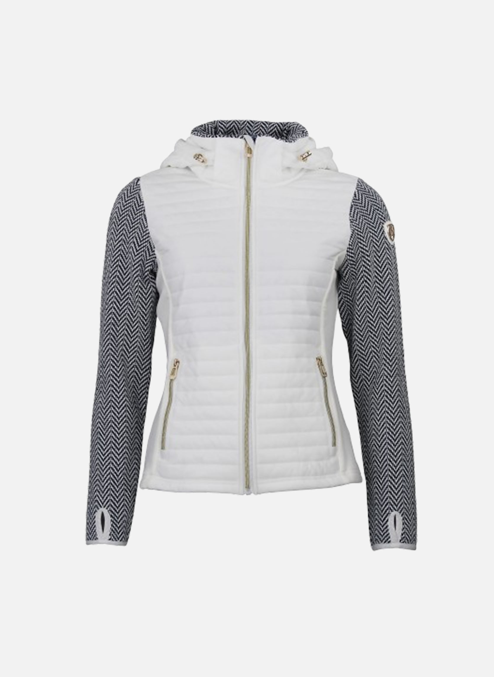 Vestes polaires Blouson polaire ANDOMO BLANC/MARINE femme blanc Peak Mountain Vestes polaires Blouson polaire ANDOMO BLANC/MARINE femme blanc Blanc