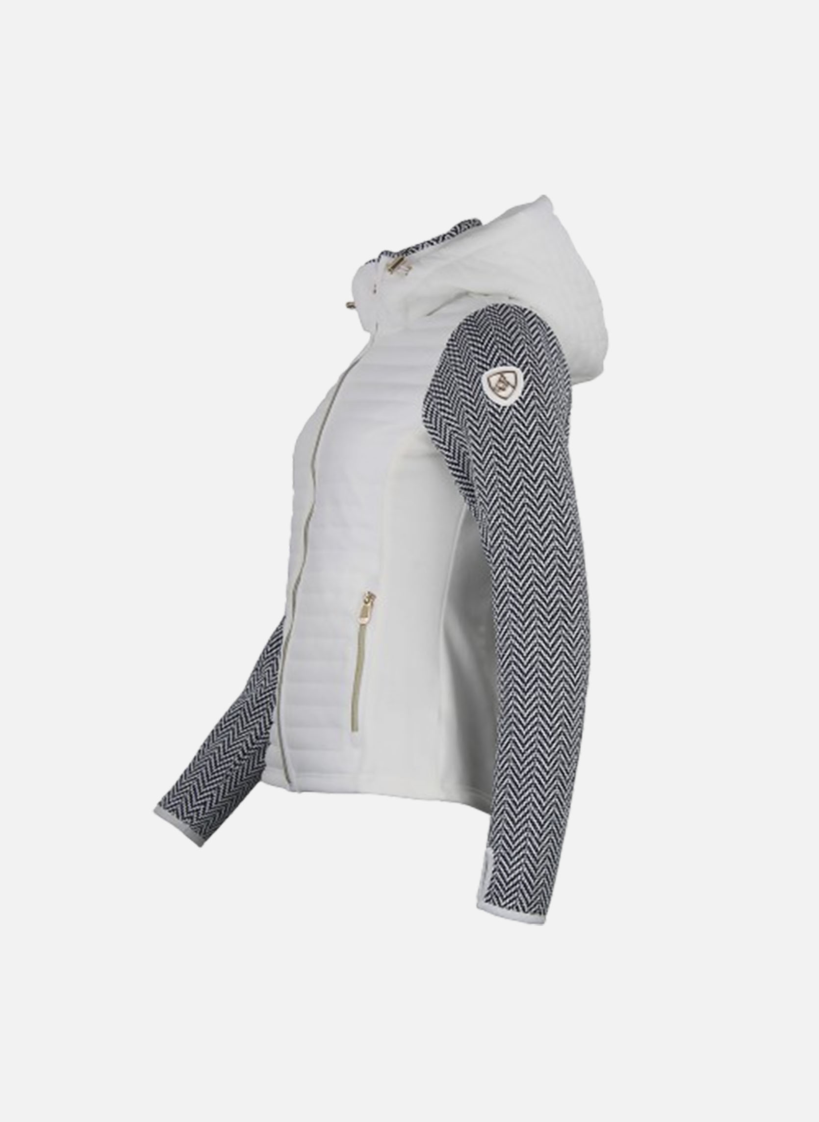 Vestes polaires Blouson polaire ANDOMO BLANC/MARINE femme blanc Peak Mountain Vestes polaires Blouson polaire ANDOMO BLANC/MARINE femme blanc Blanc