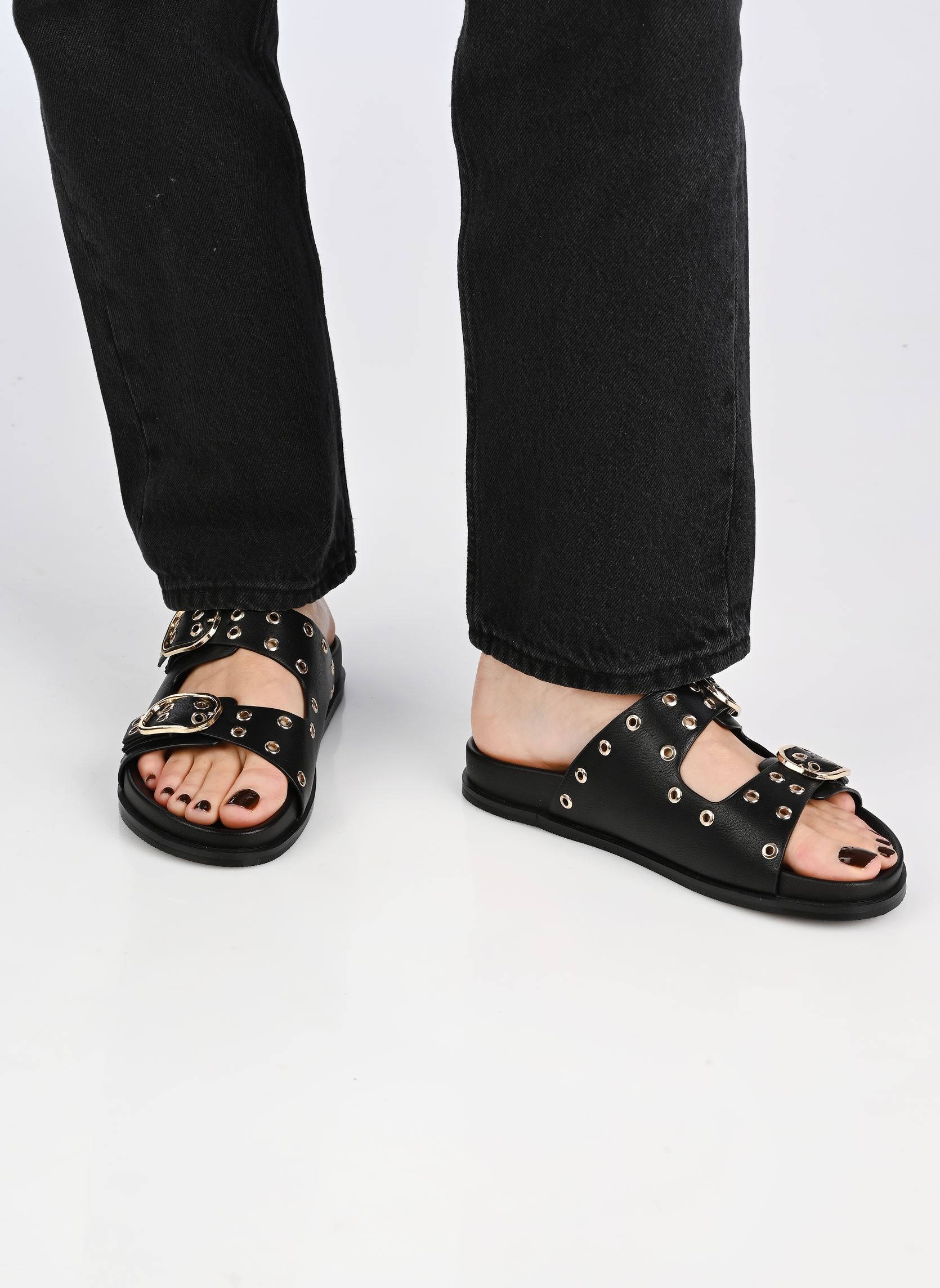 Pantoletten und Clogs Mule THSMULA damen schwarz MADE BY Pantoletten und Clogs Mule THSMULA damen schwarz NOIR