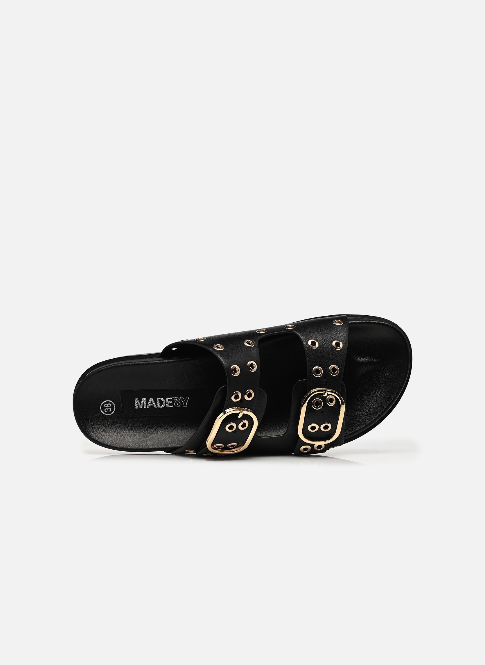 Pantoletten und Clogs Mule THSMULA damen schwarz MADE BY Pantoletten und Clogs Mule THSMULA damen schwarz NOIR