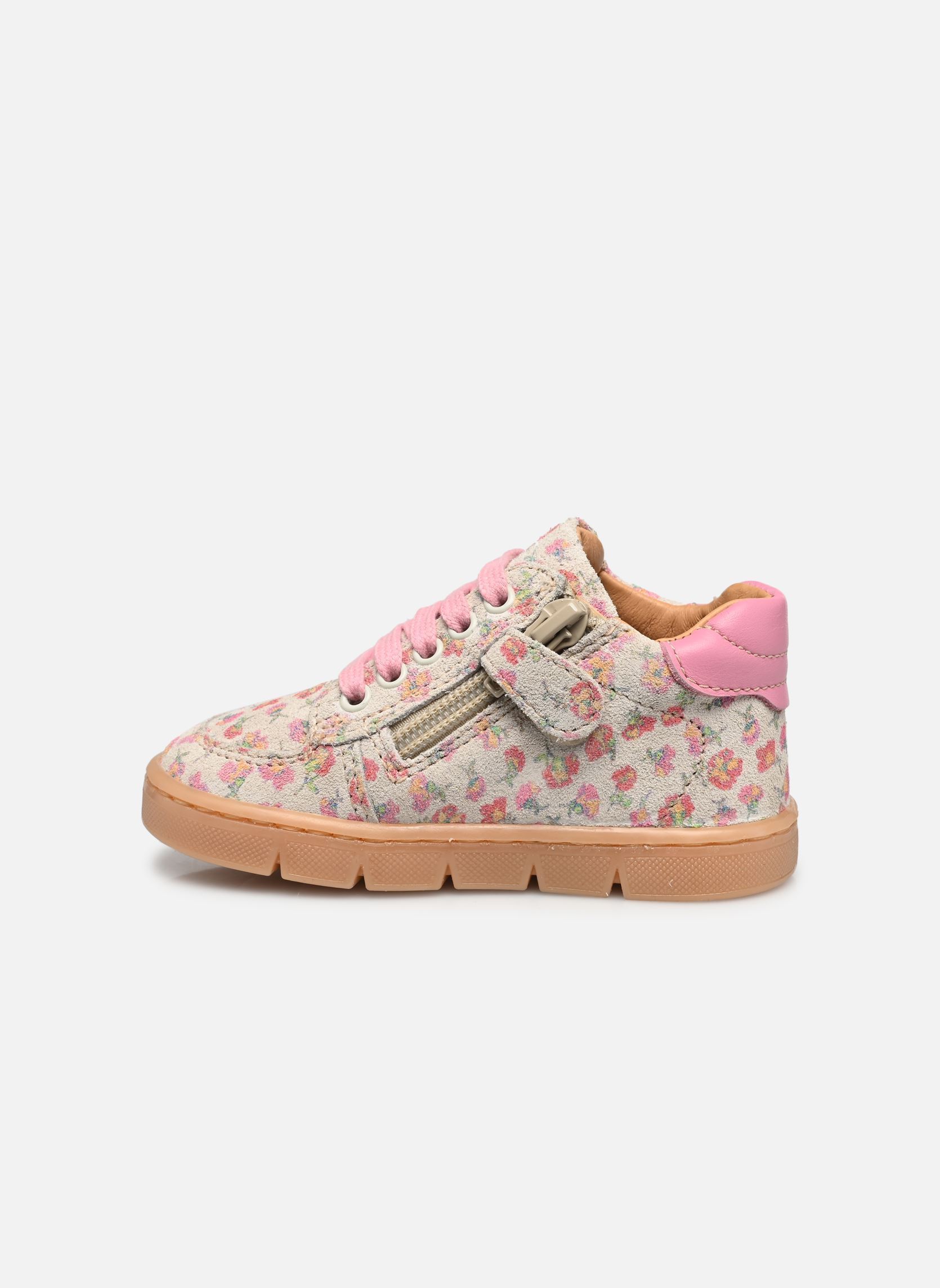 Chaussures premiers pas Farella fille rose Babybotte Chaussures premiers pas Farella fille rose BLANC CASSÉ